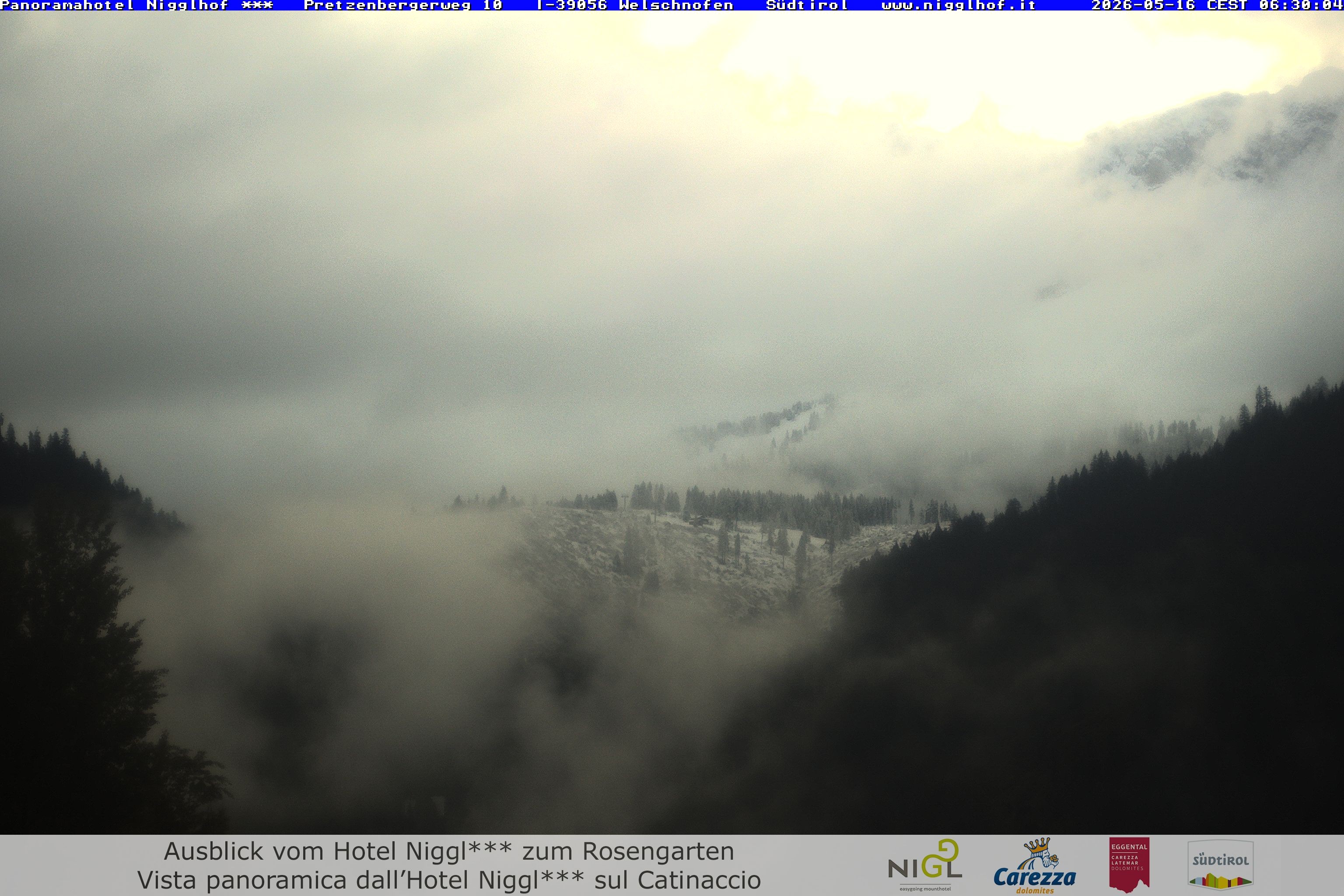 Archiv Foto Webcam Welschnofen: Hotel Nigglhof