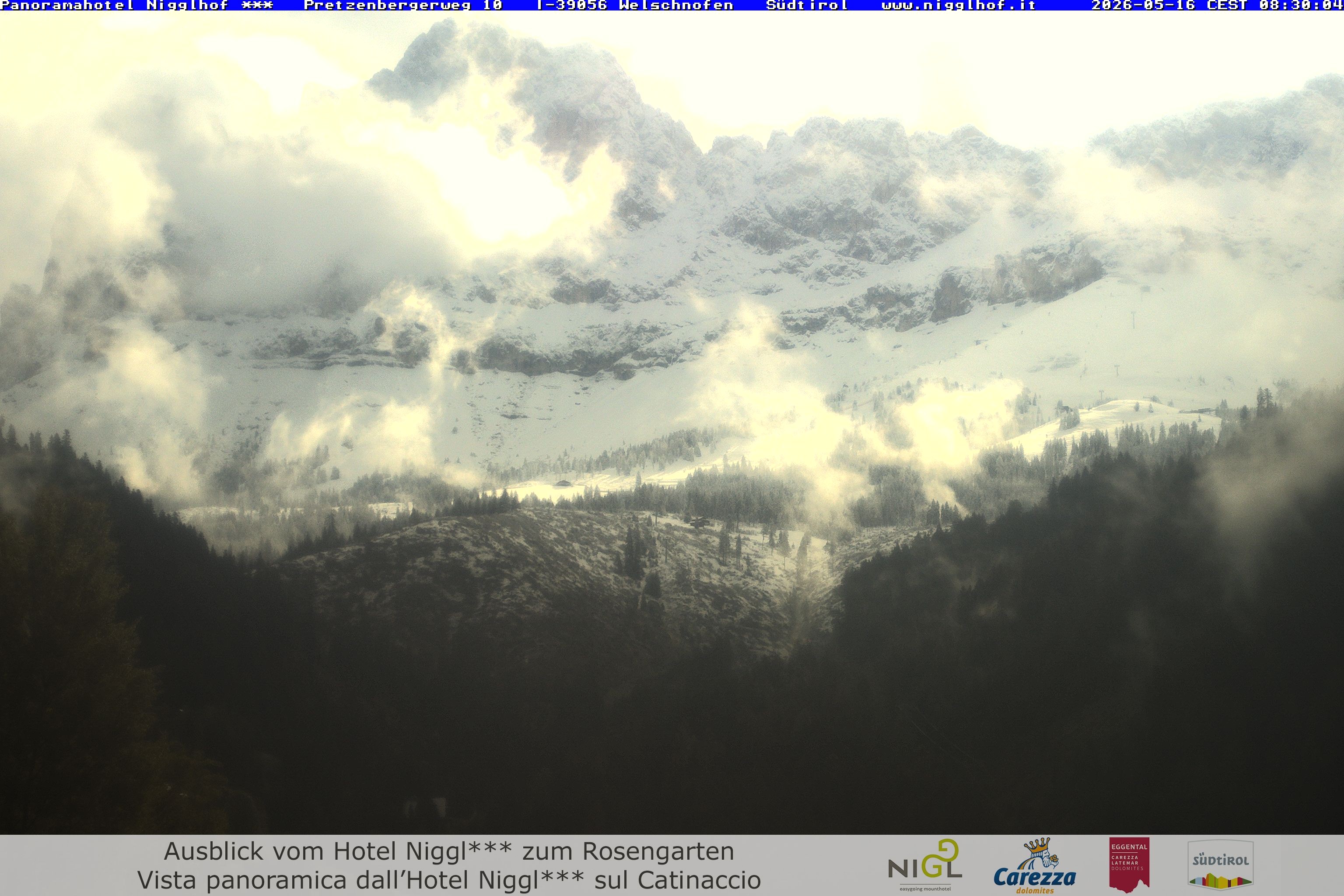 Archiv Foto Webcam Welschnofen: Hotel Nigglhof