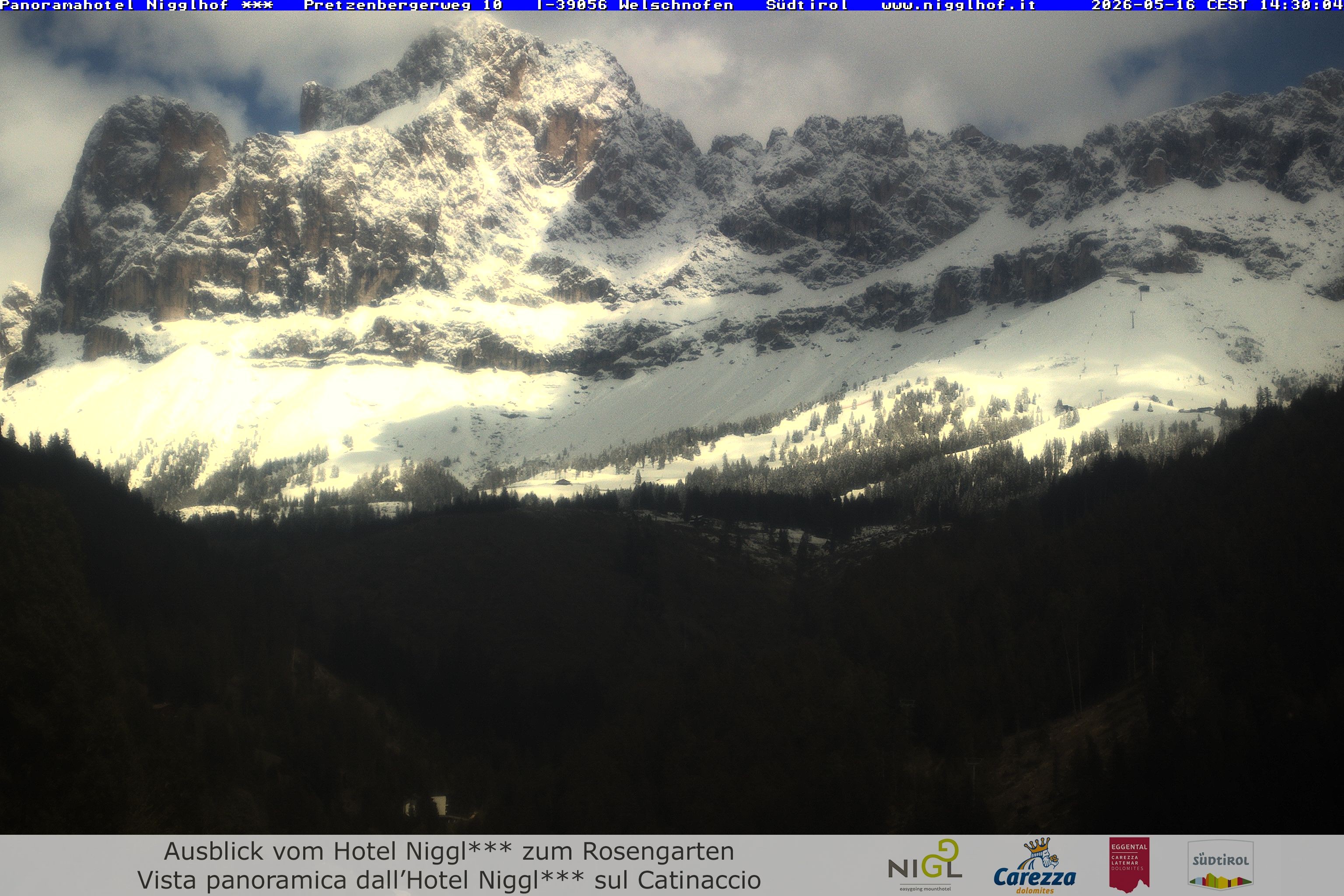 Archiv Foto Webcam Welschnofen: Hotel Nigglhof
