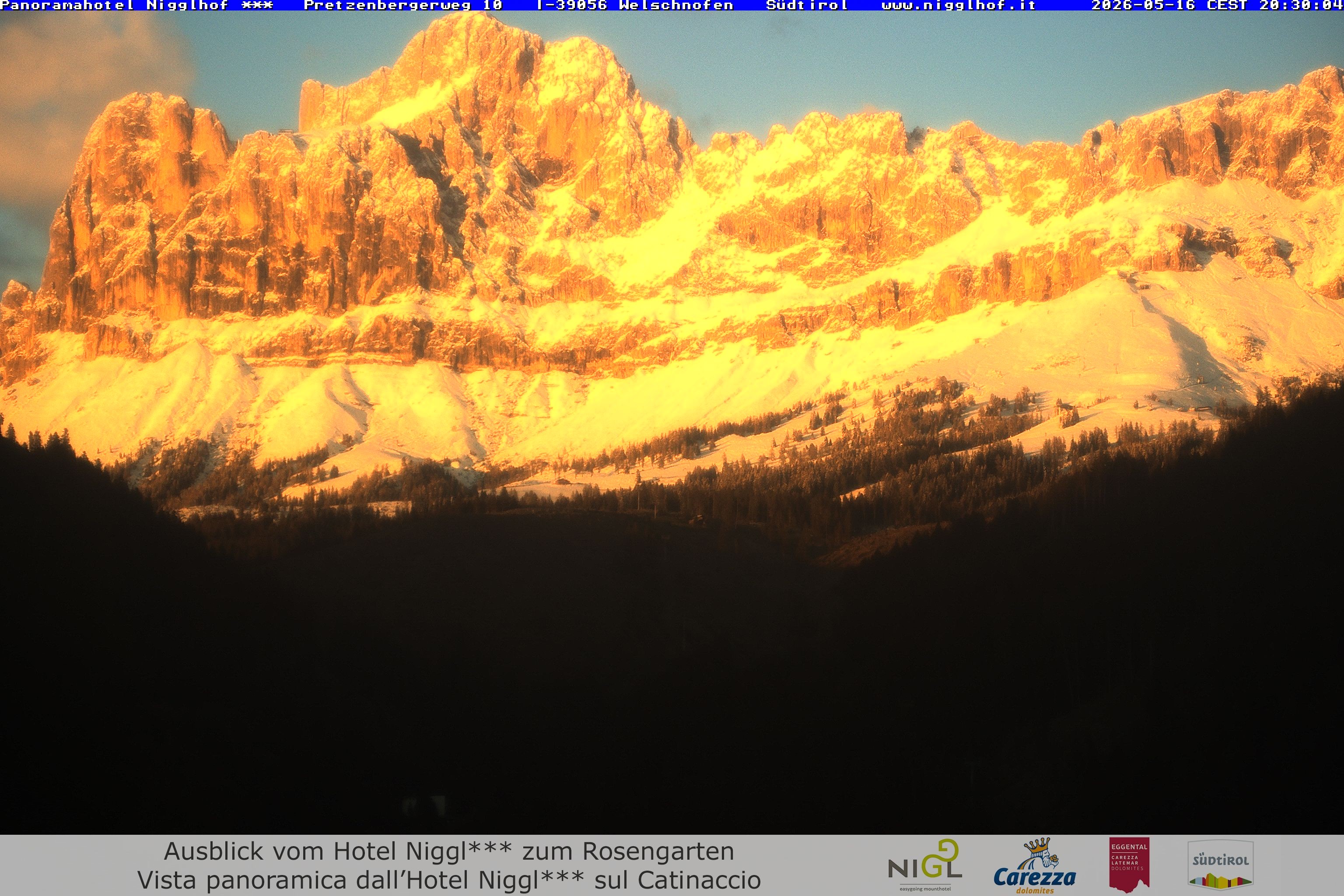 Archiv Foto Webcam Welschnofen: Hotel Nigglhof