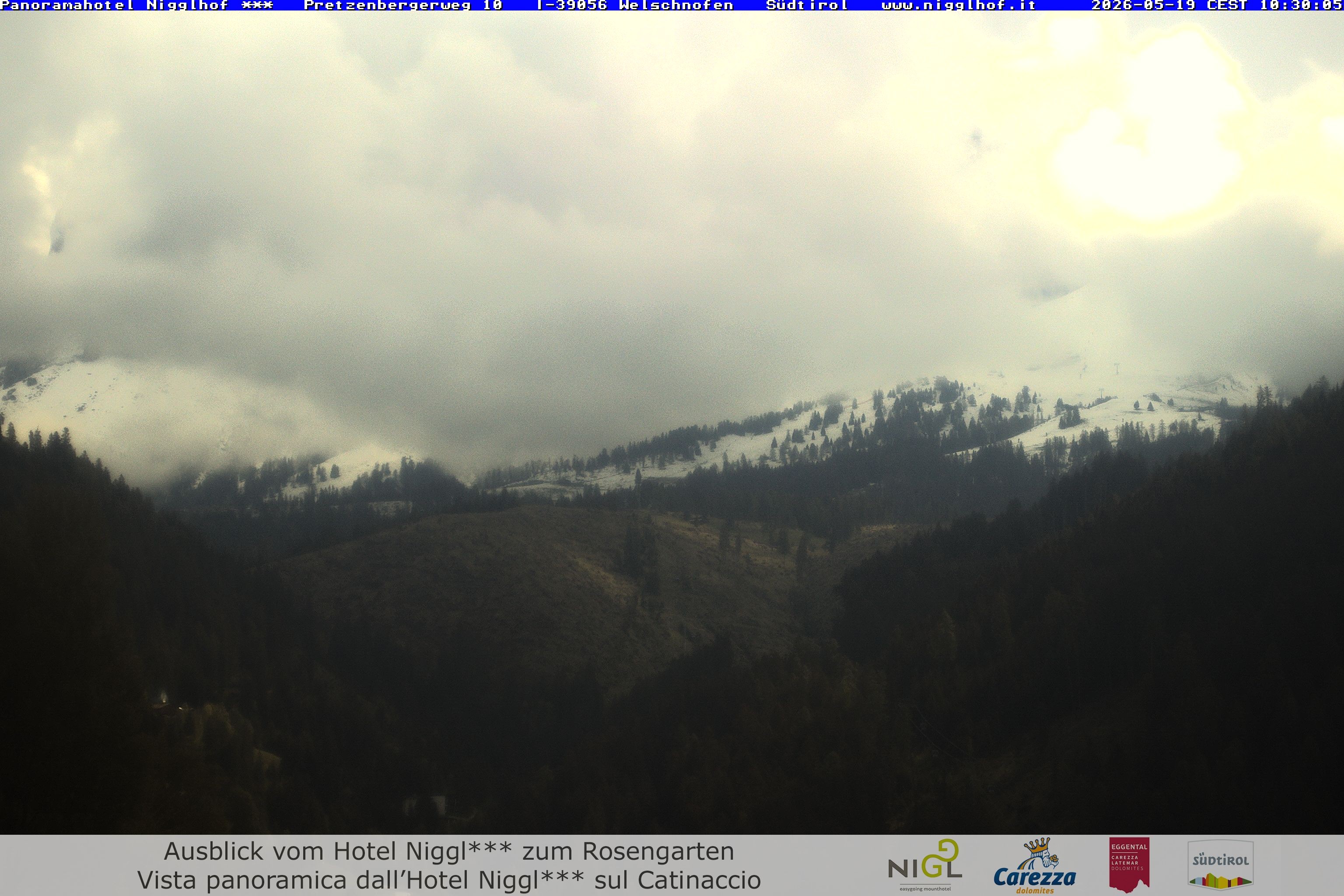 Archiv Foto Webcam Welschnofen: Hotel Nigglhof