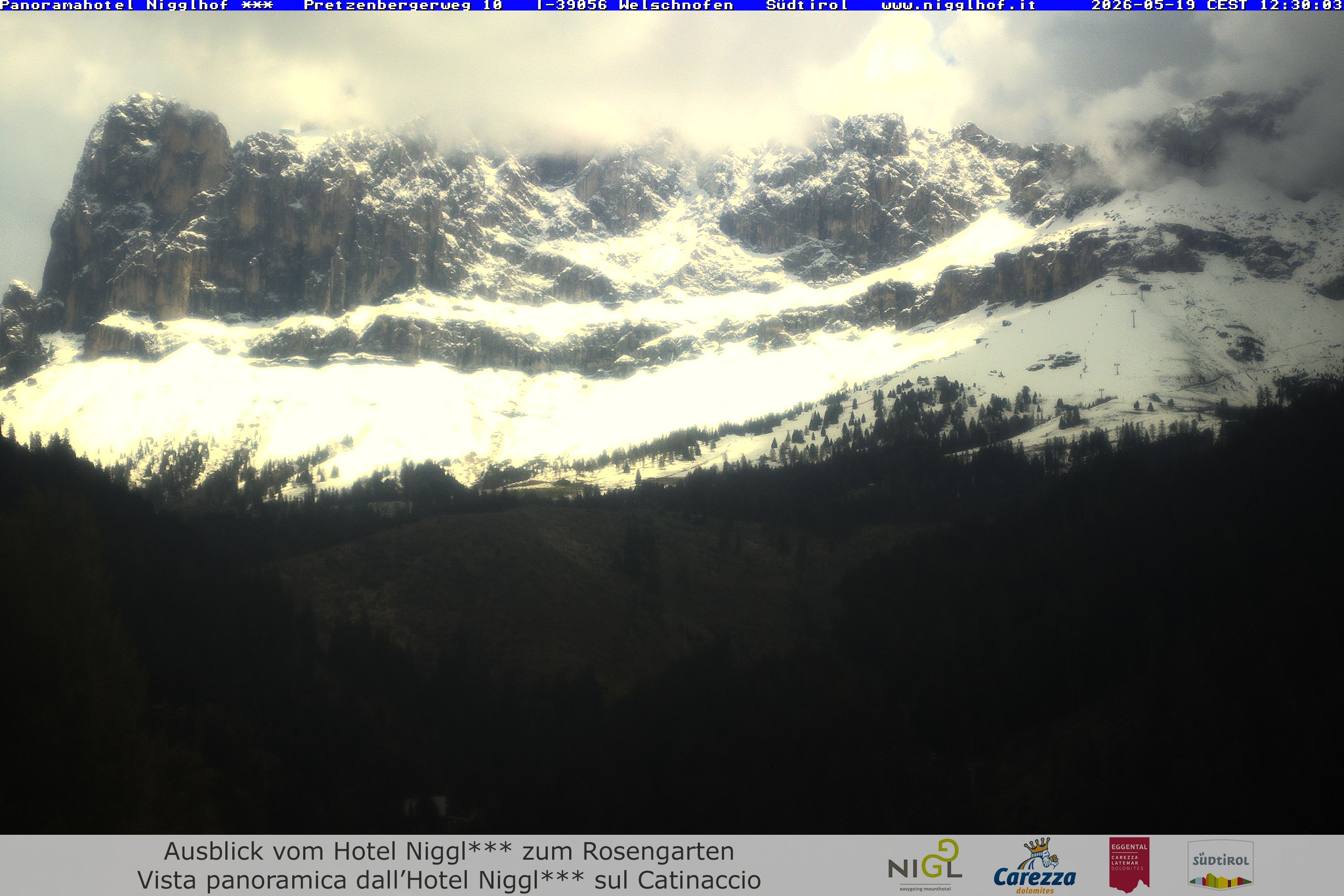 Archiv Foto Webcam Welschnofen: Hotel Nigglhof