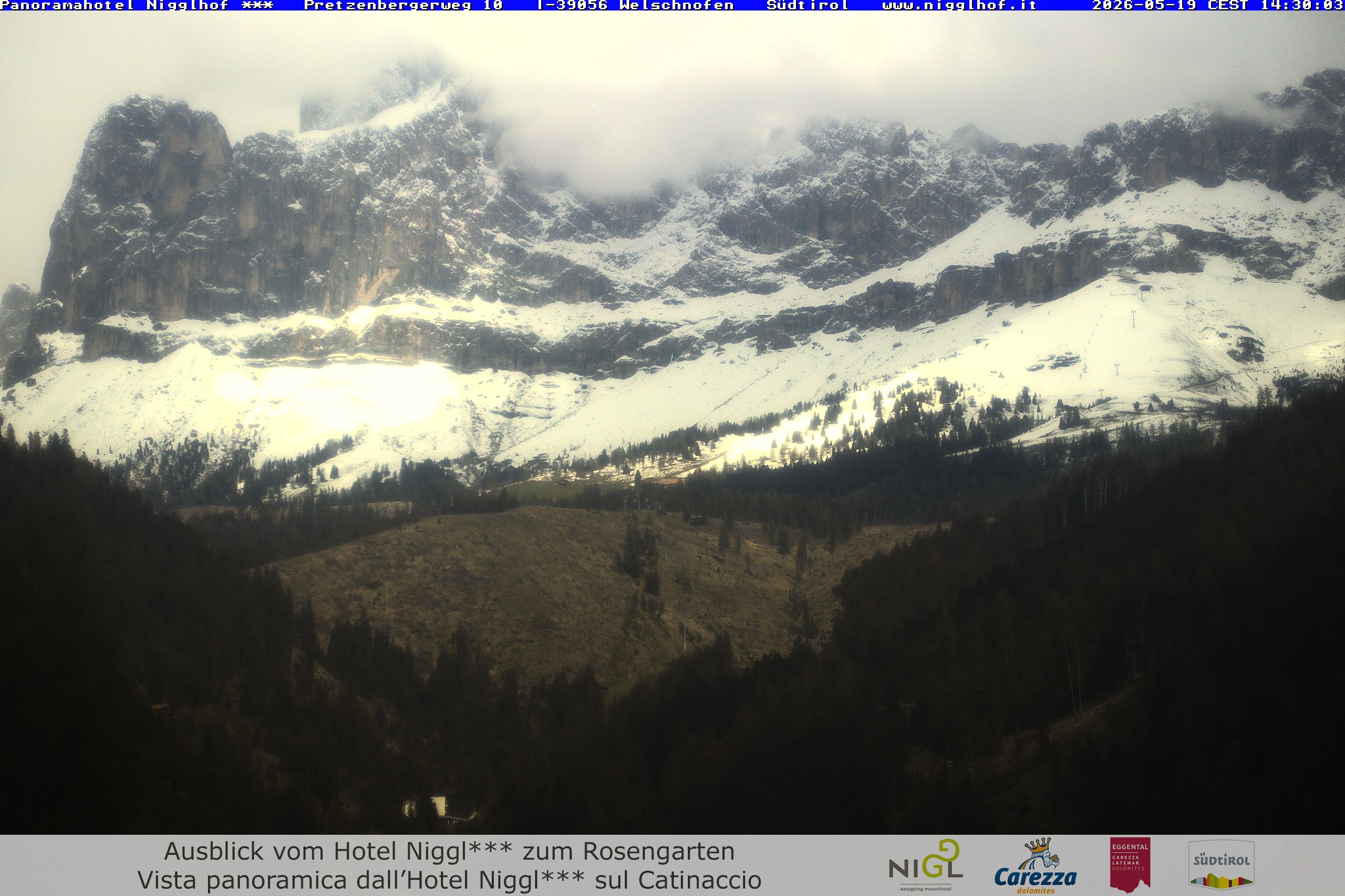 Archiv Foto Webcam Welschnofen: Hotel Nigglhof