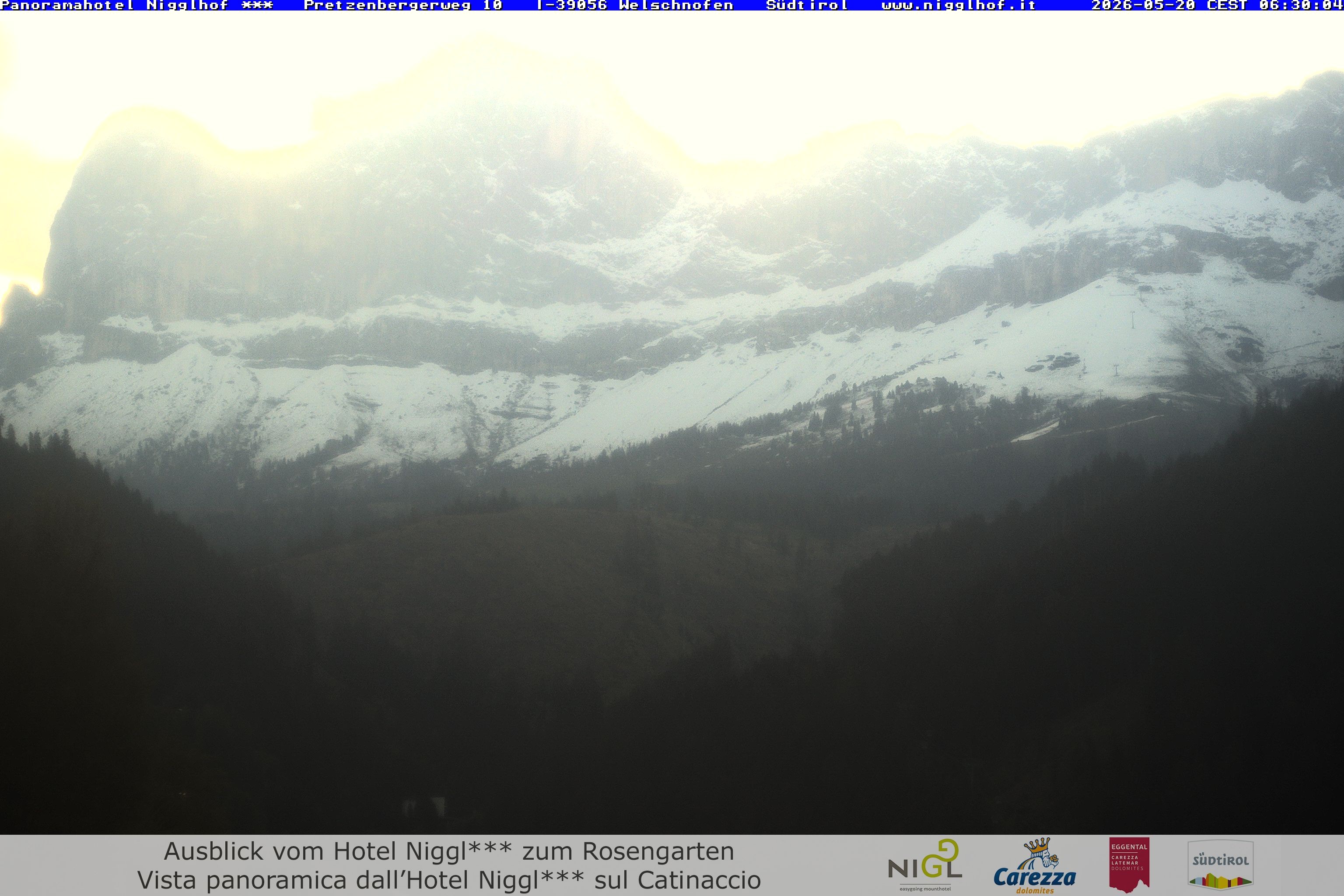 Archiv Foto Webcam Welschnofen: Hotel Nigglhof