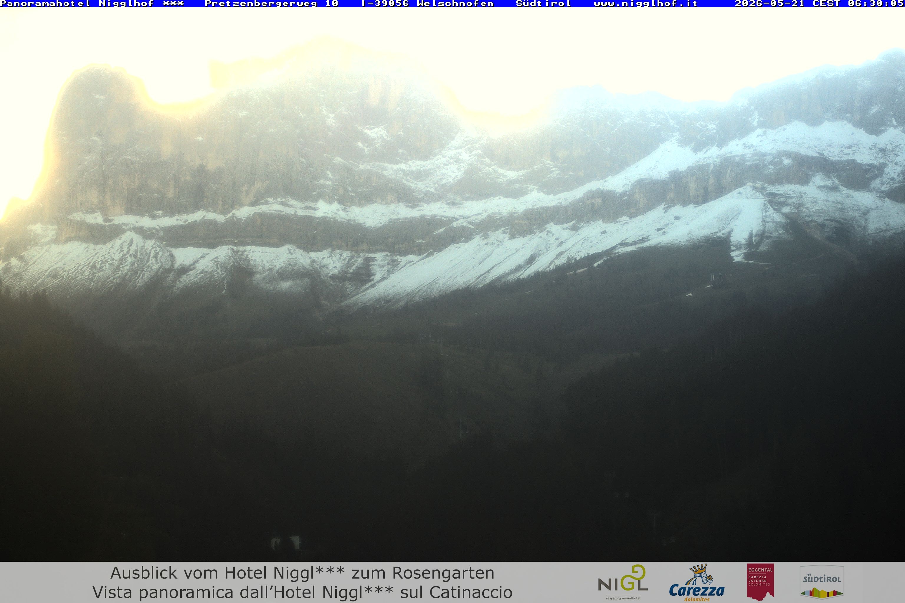 Archived image Webcam Welschnofen: Hotel Nigglhof