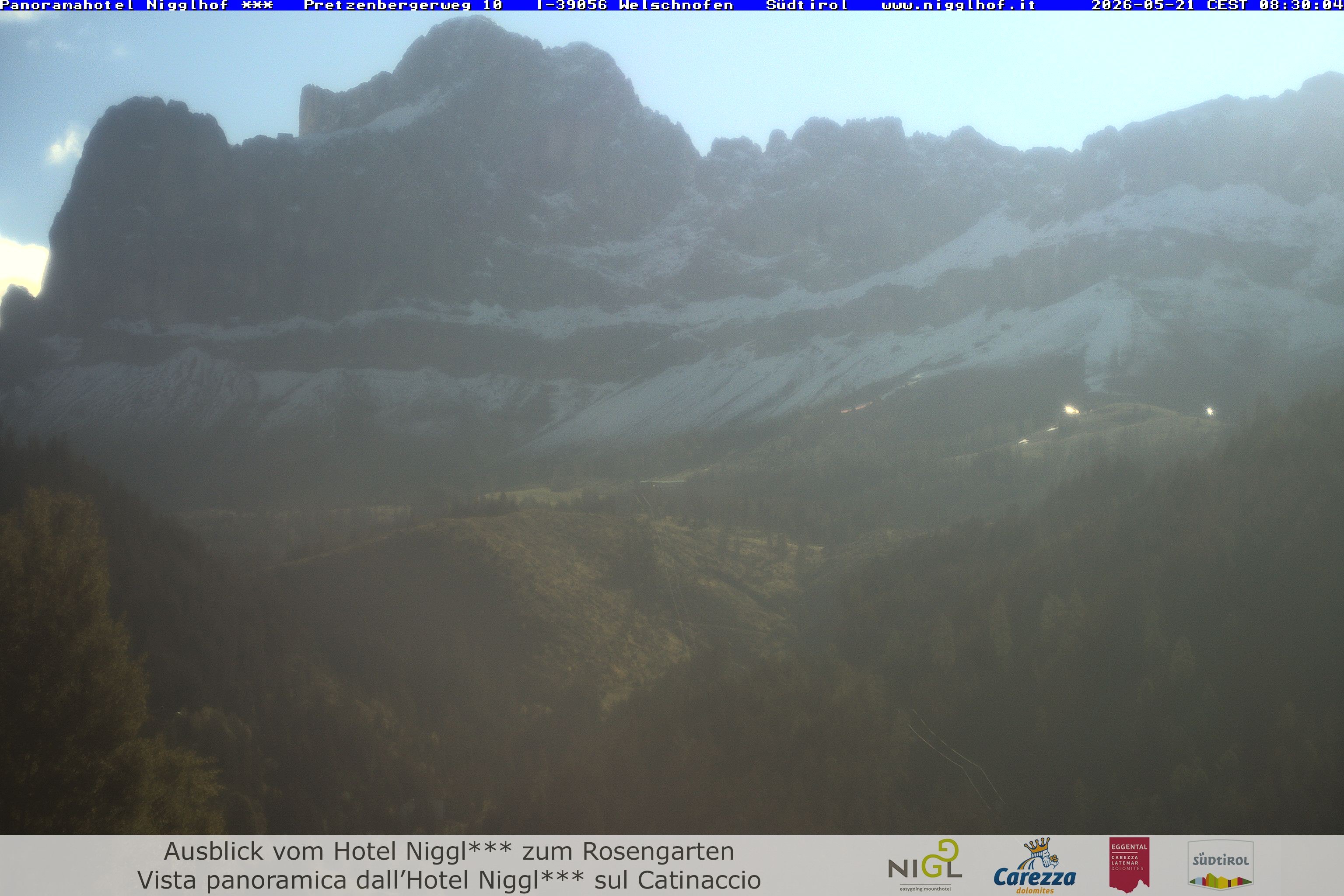 Archived image Webcam Welschnofen: Hotel Nigglhof