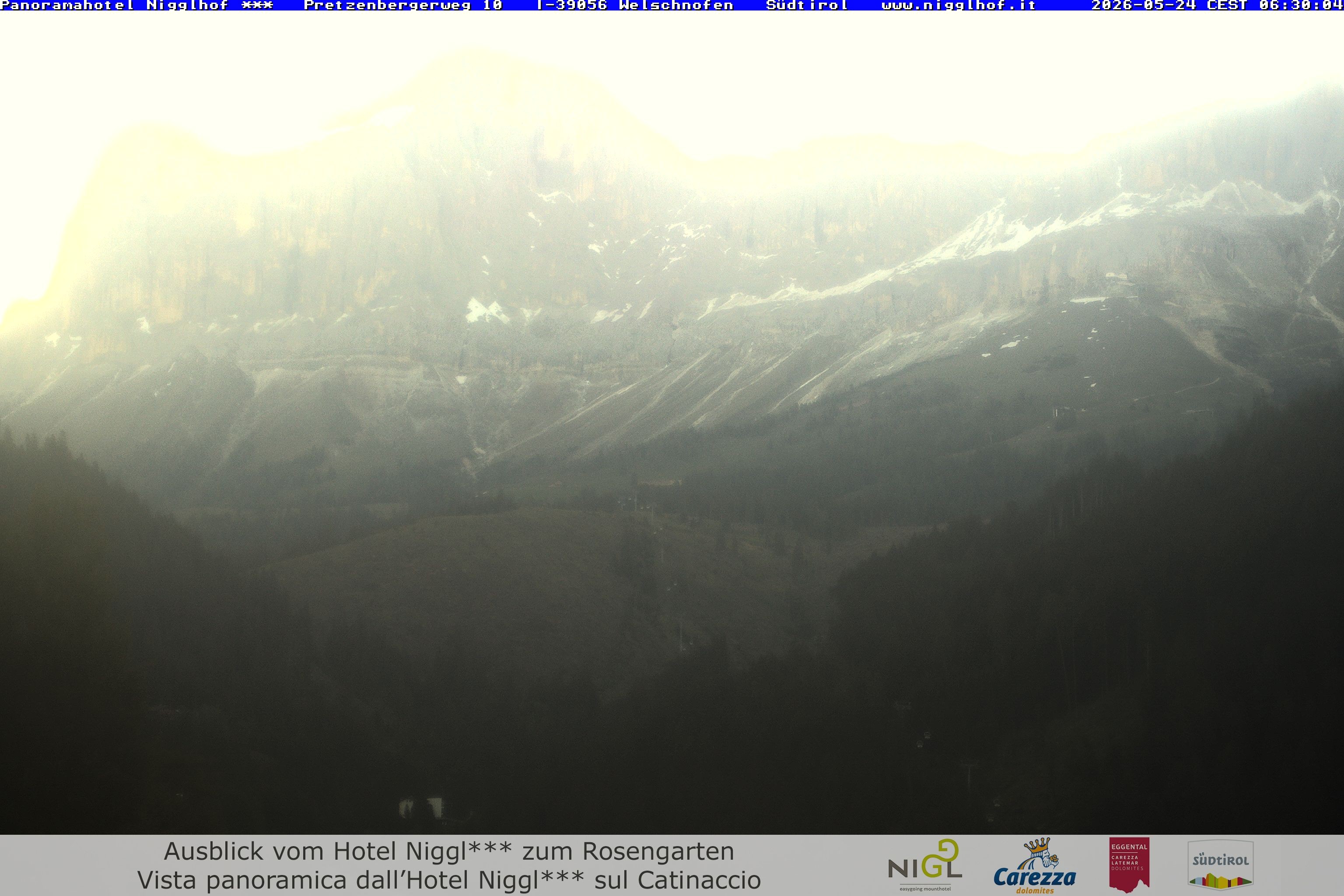 Archived image Webcam Welschnofen: Hotel Nigglhof