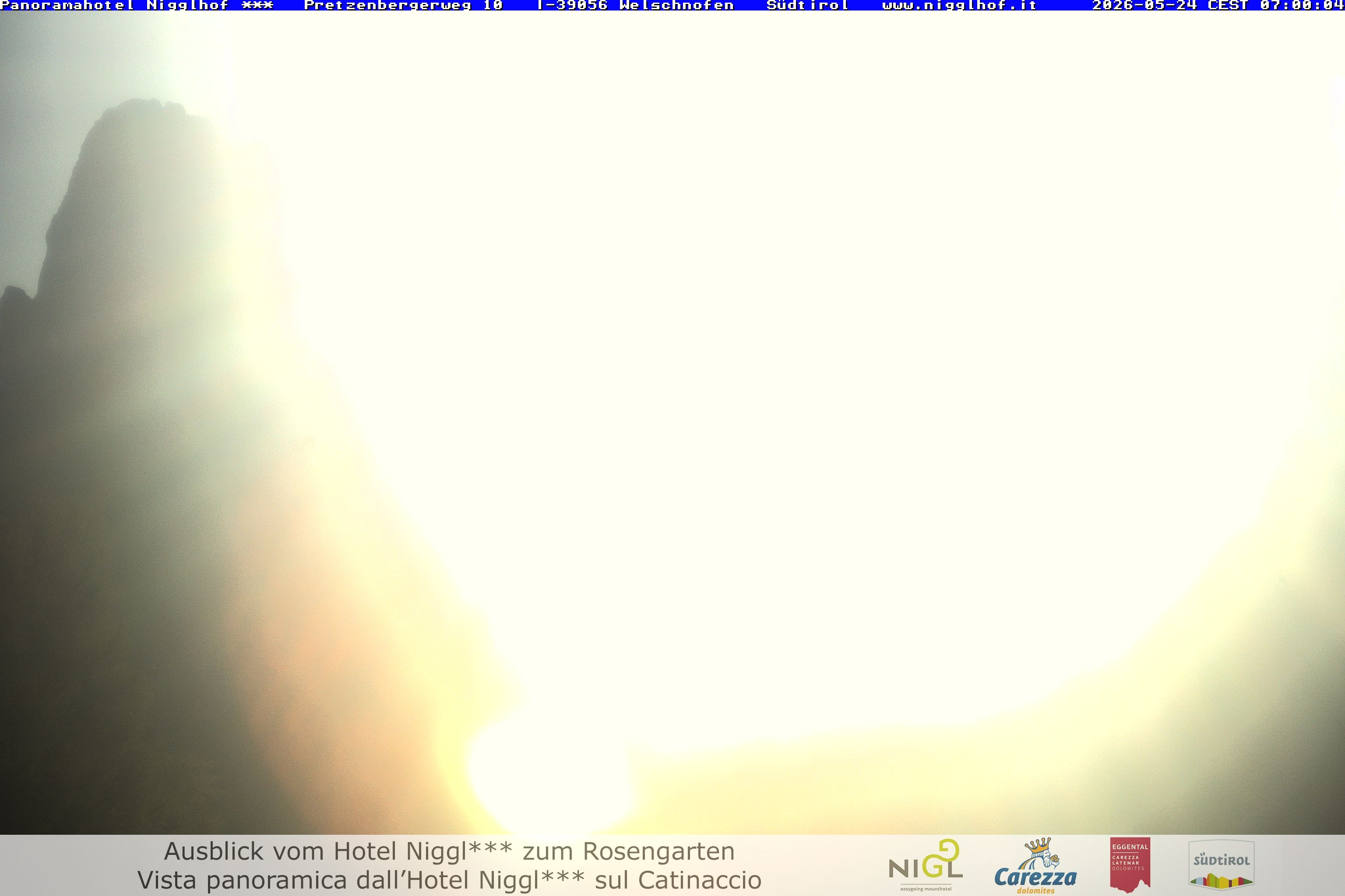Archived image Webcam Welschnofen: Hotel Nigglhof