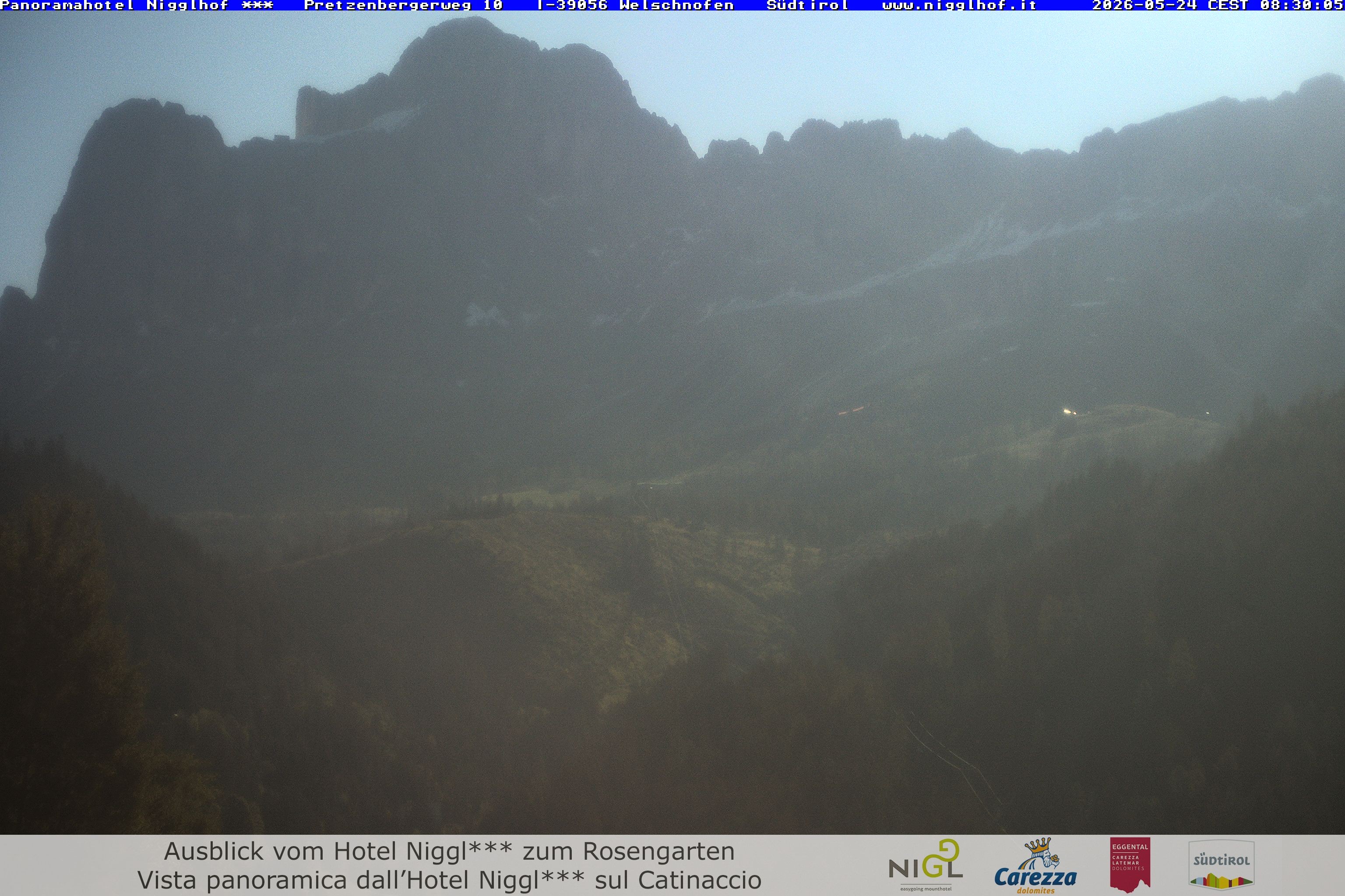 Archived image Webcam Welschnofen: Hotel Nigglhof
