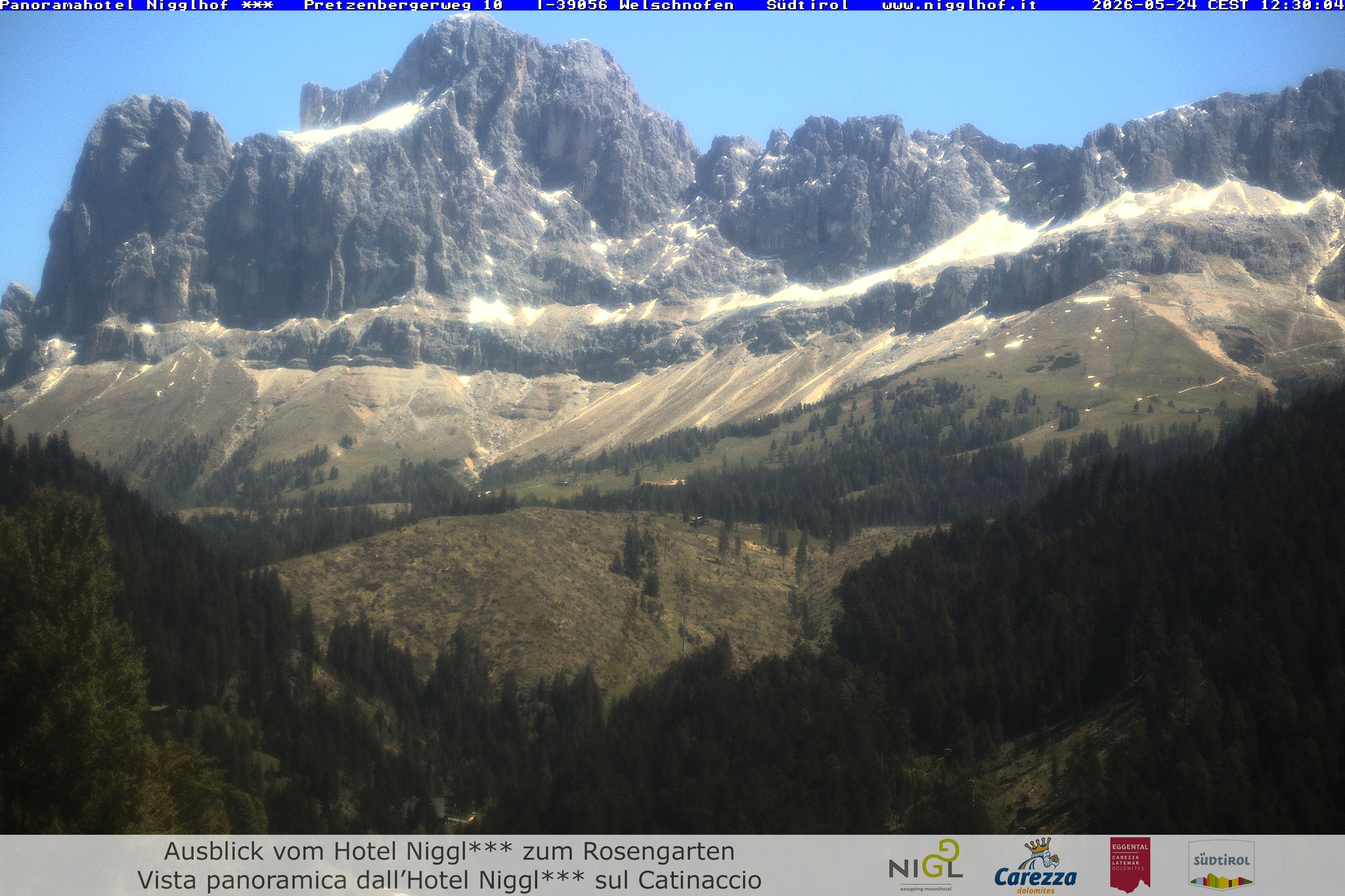 Archived image Webcam Welschnofen: Hotel Nigglhof