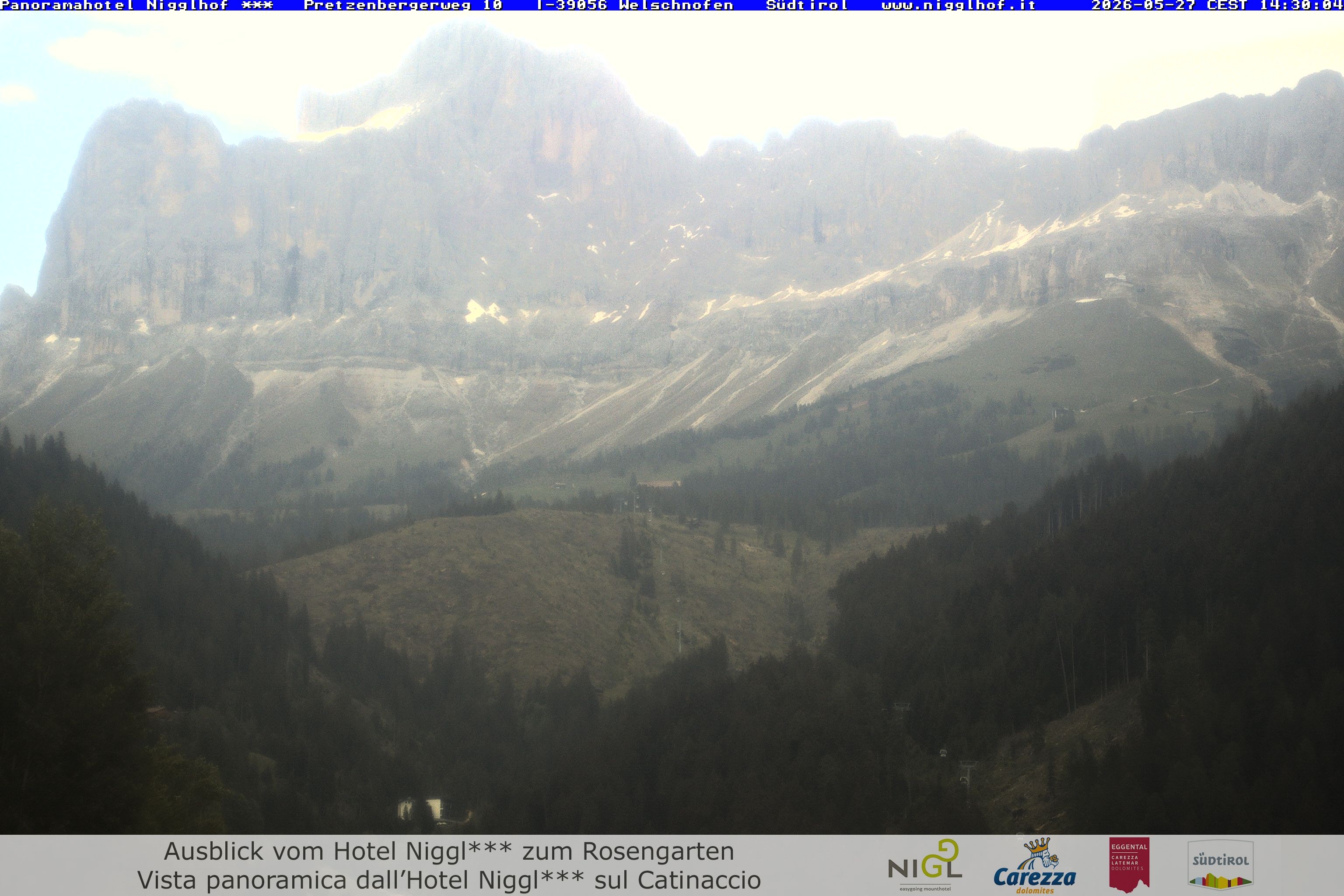 Archiv Foto Webcam Welschnofen: Hotel Nigglhof