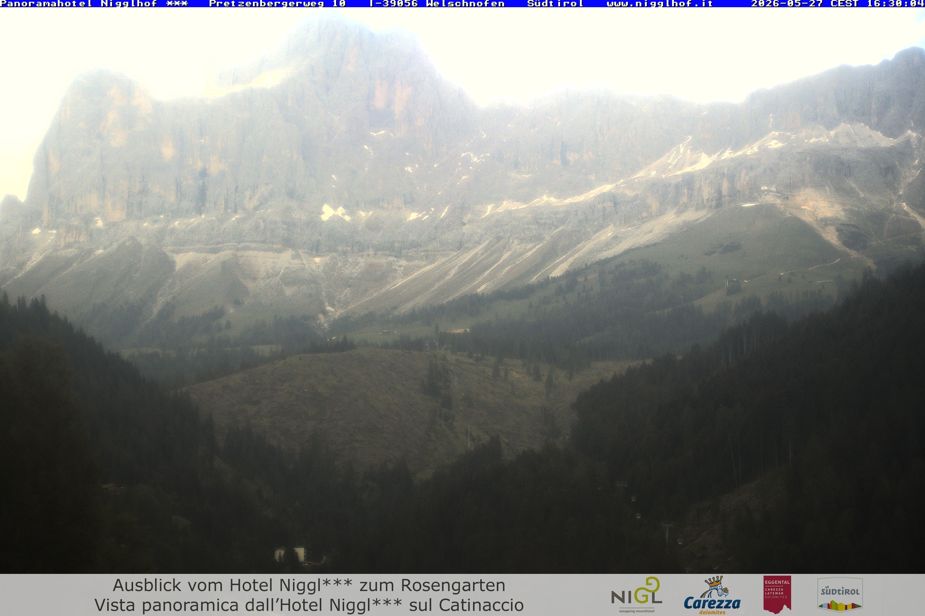 Archiv Foto Webcam Welschnofen: Hotel Nigglhof