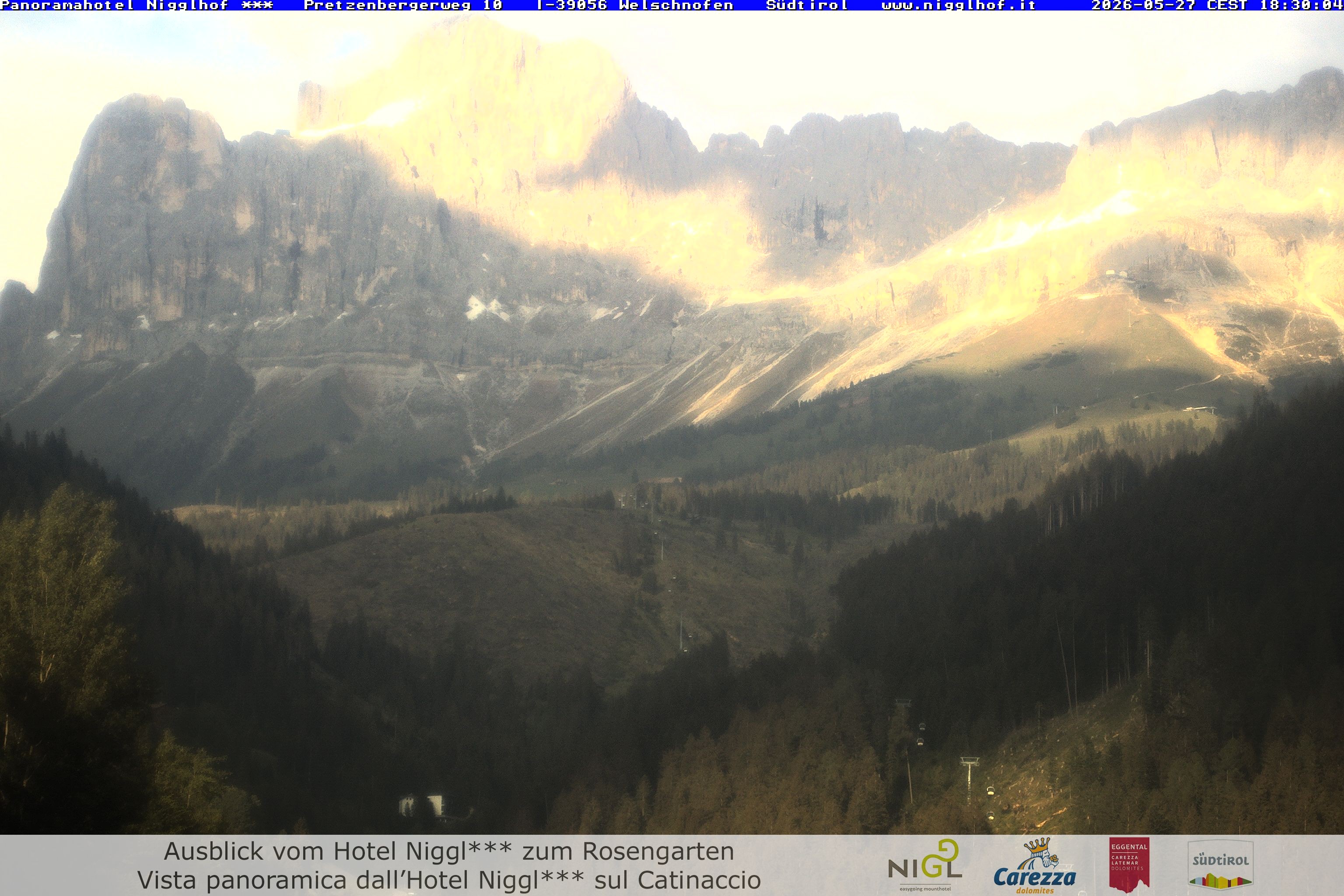 Archiv Foto Webcam Welschnofen: Hotel Nigglhof