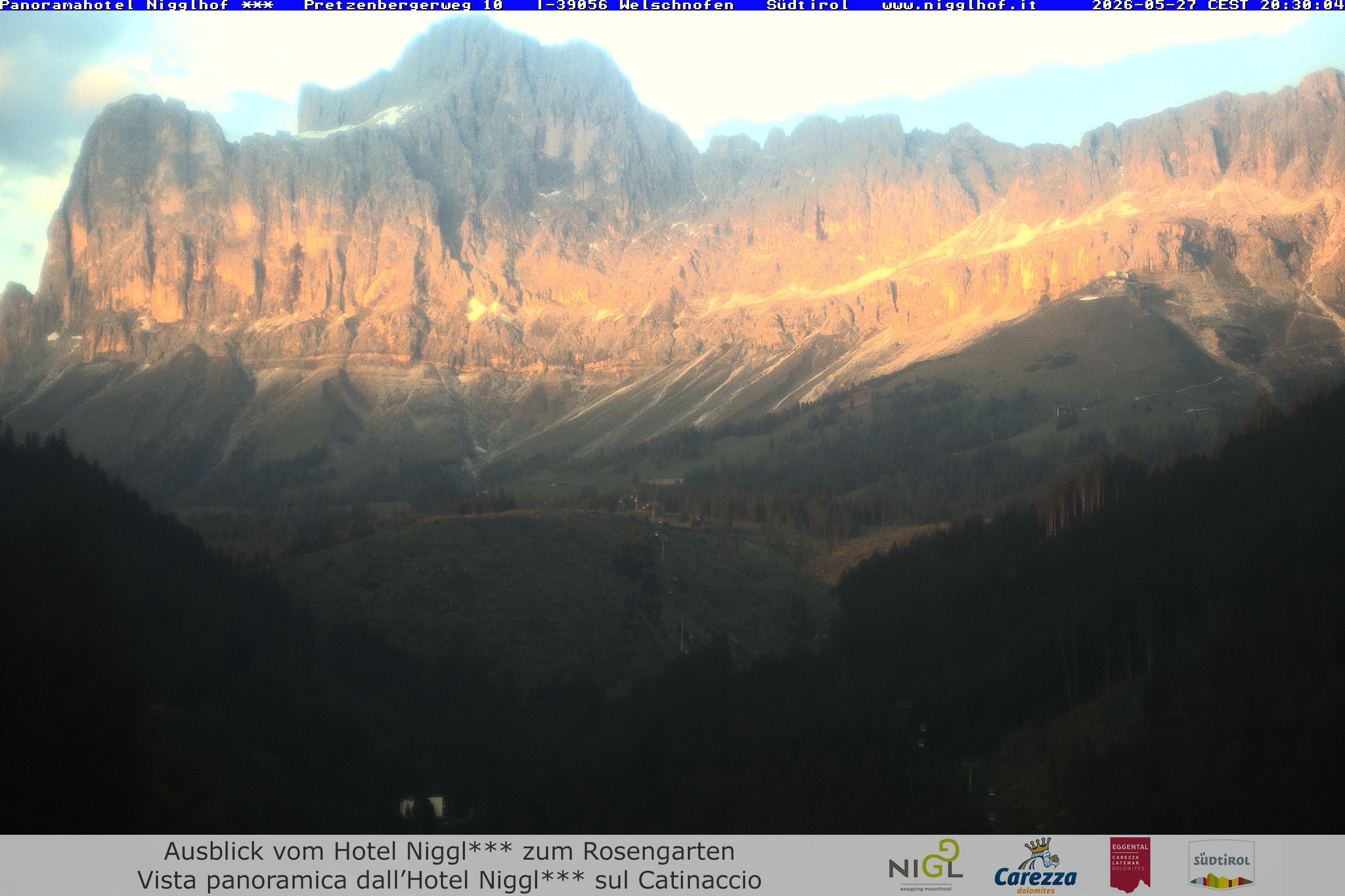 Archiv Foto Webcam Welschnofen: Hotel Nigglhof