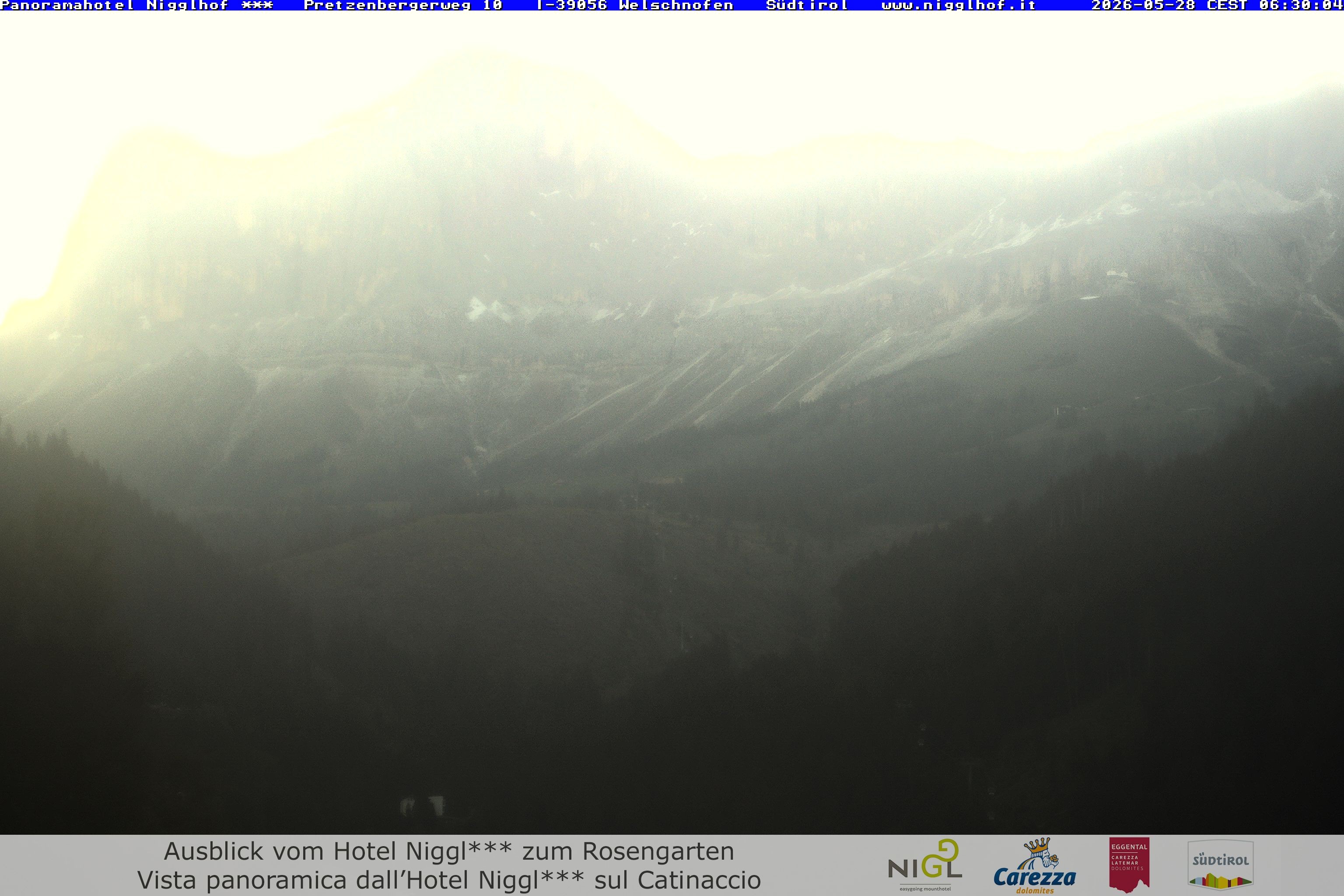 Archiv Foto Webcam Welschnofen: Hotel Nigglhof