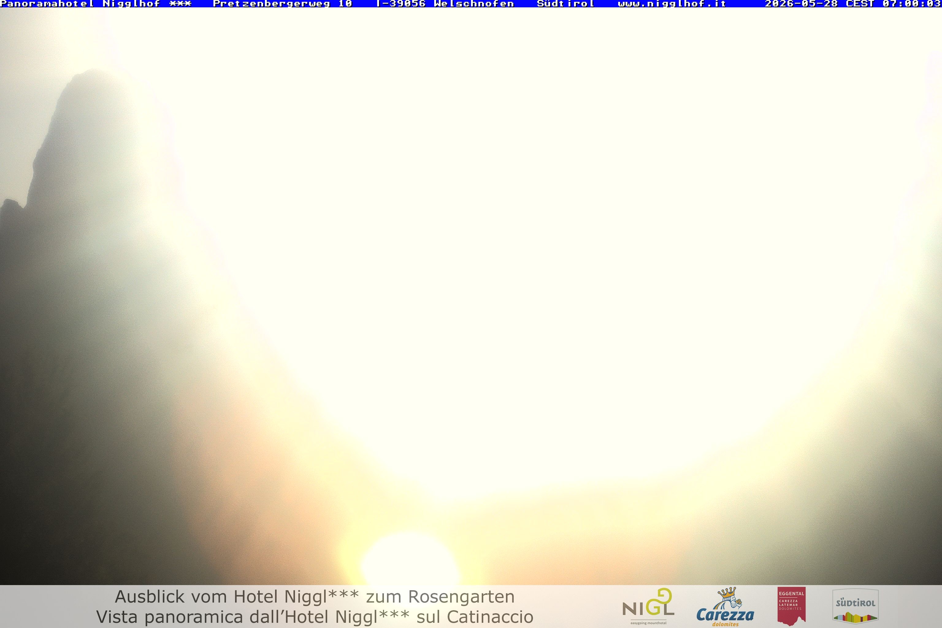 Archiv Foto Webcam Welschnofen: Hotel Nigglhof