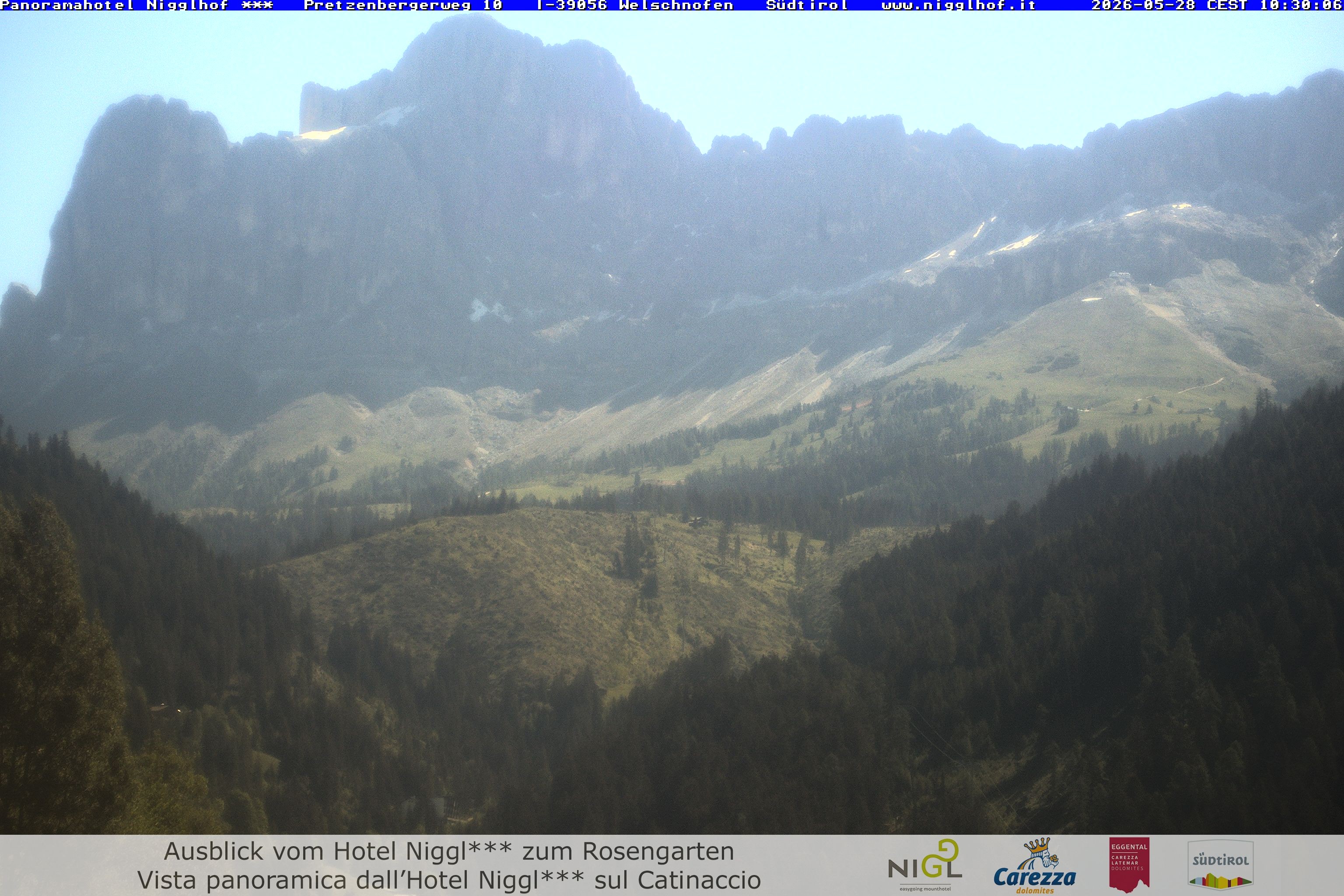 Archiv Foto Webcam Welschnofen: Hotel Nigglhof