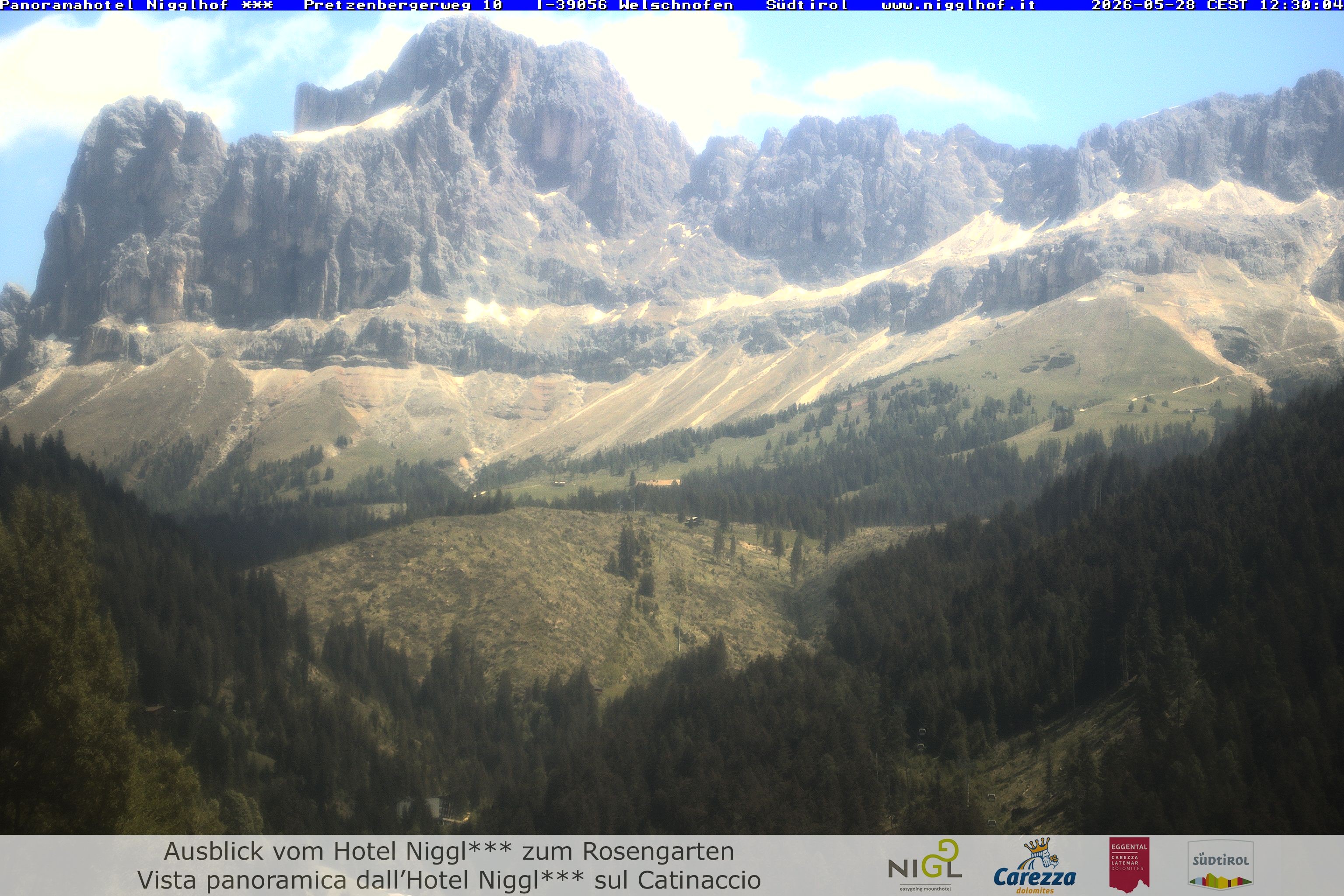 Archiv Foto Webcam Welschnofen: Hotel Nigglhof