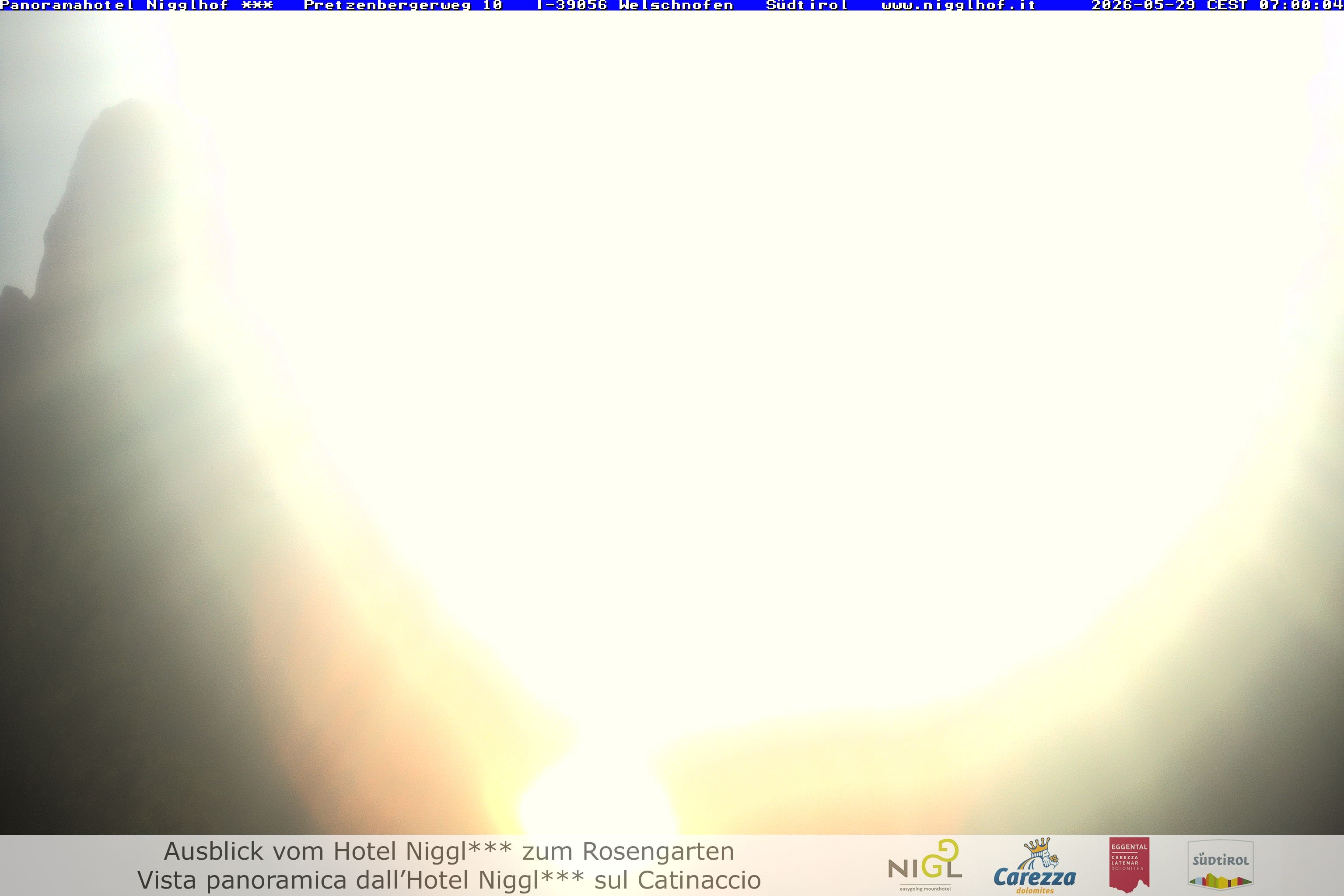 Archived image Webcam Welschnofen: Hotel Nigglhof
