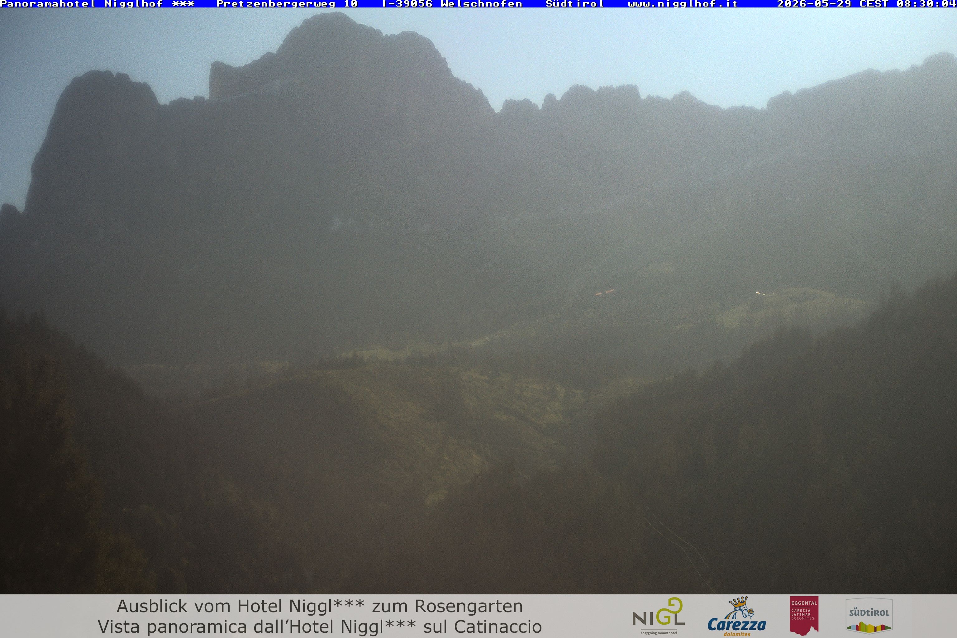 Archived image Webcam Welschnofen: Hotel Nigglhof