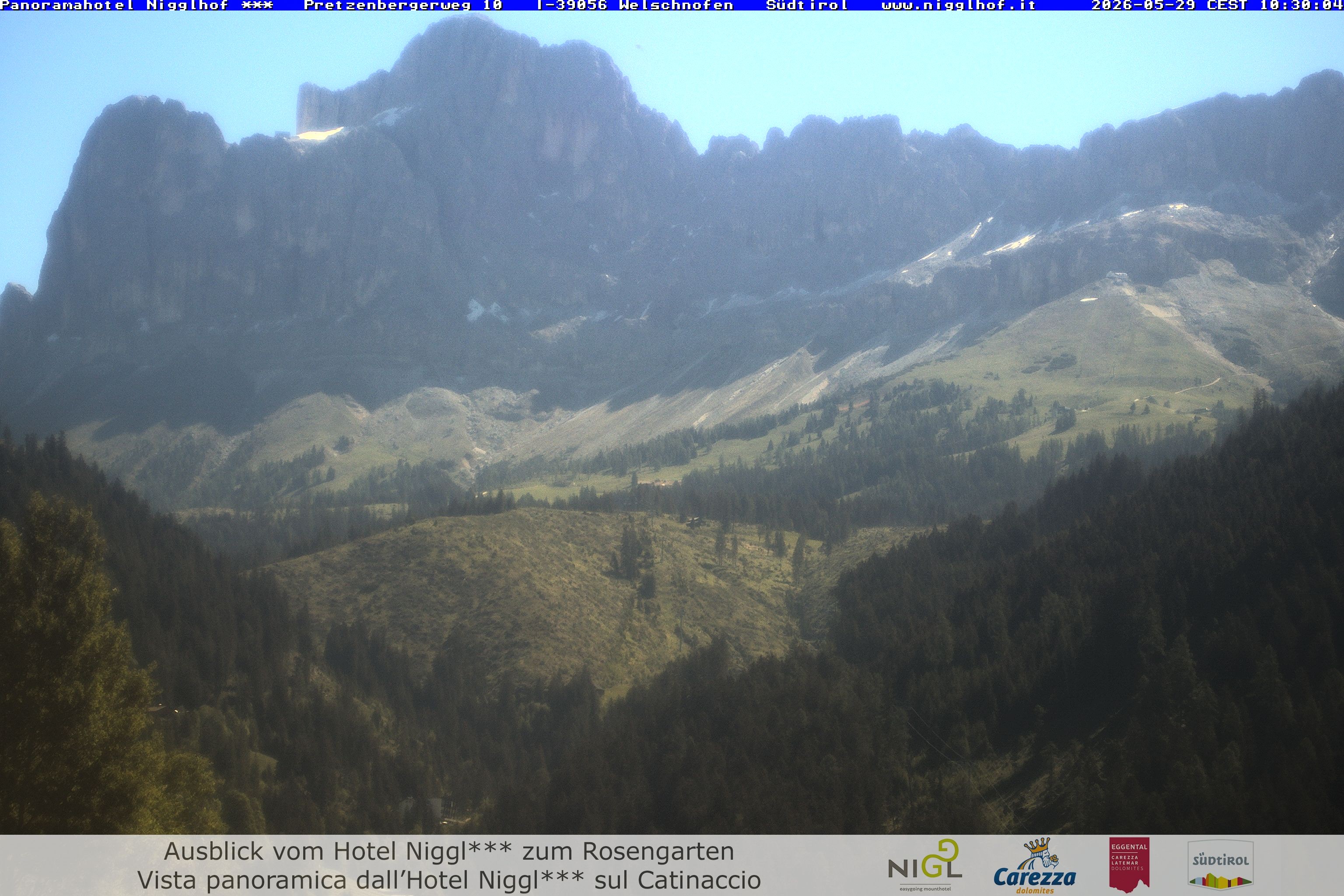 Archived image Webcam Welschnofen: Hotel Nigglhof