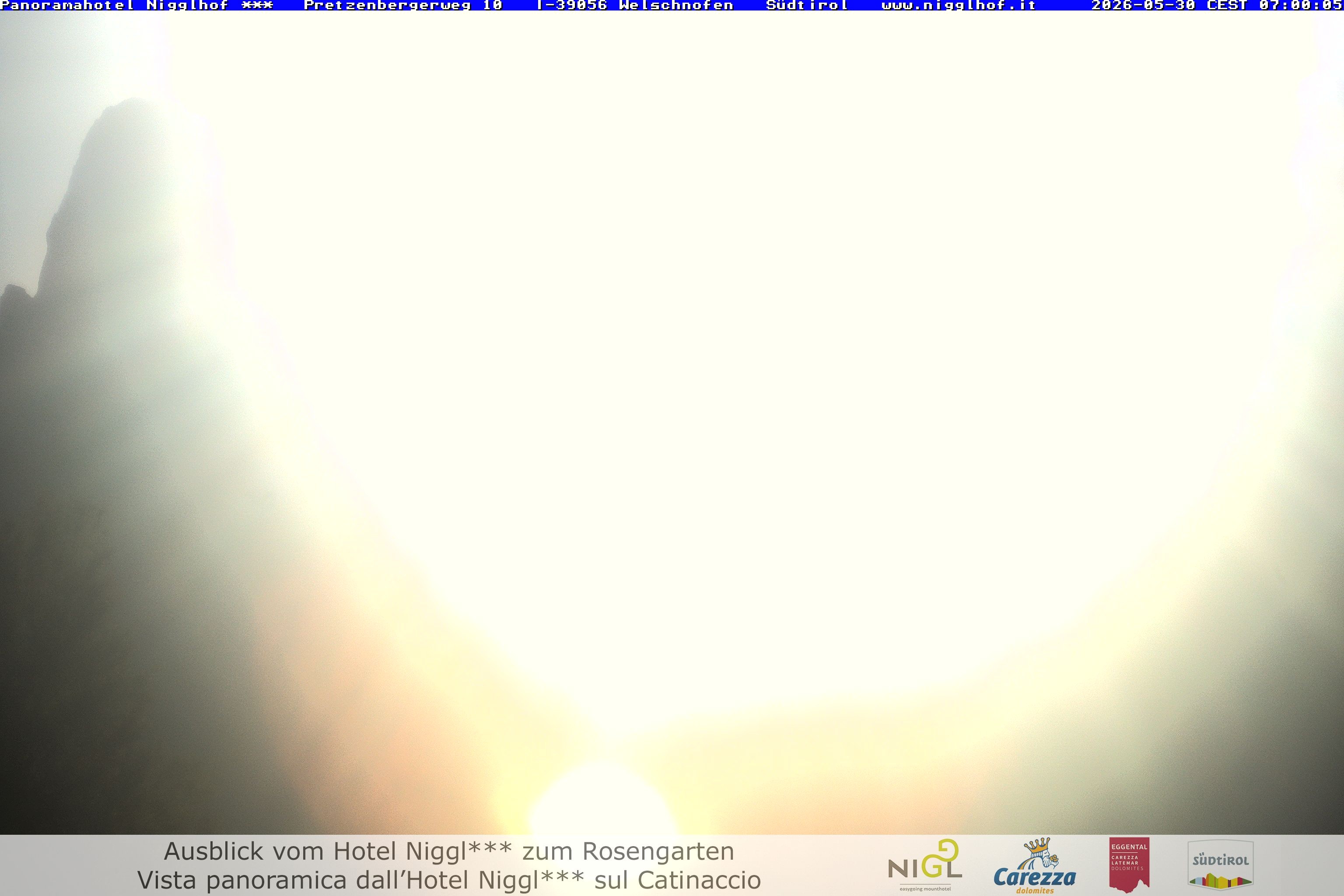 Archived image Webcam Welschnofen: Hotel Nigglhof