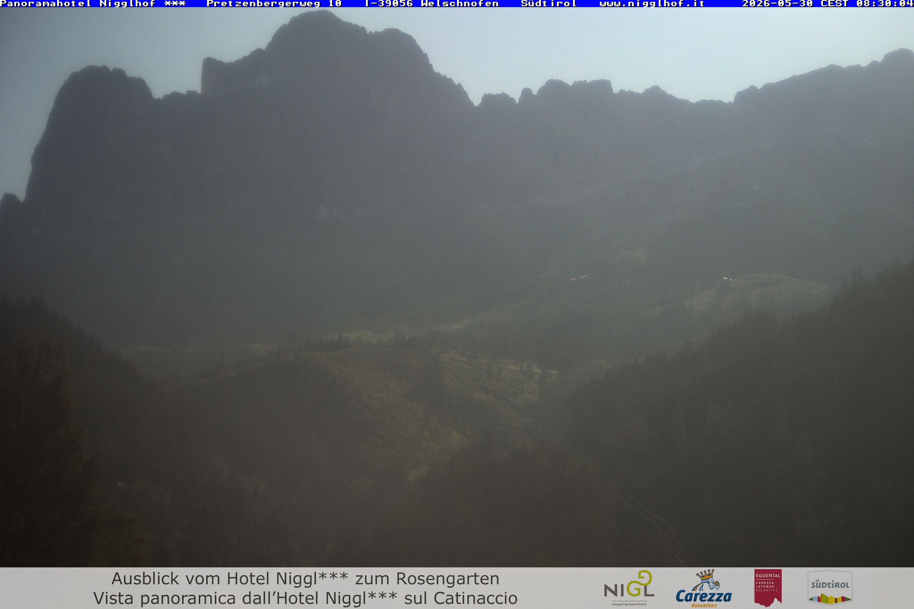 Archived image Webcam Welschnofen: Hotel Nigglhof