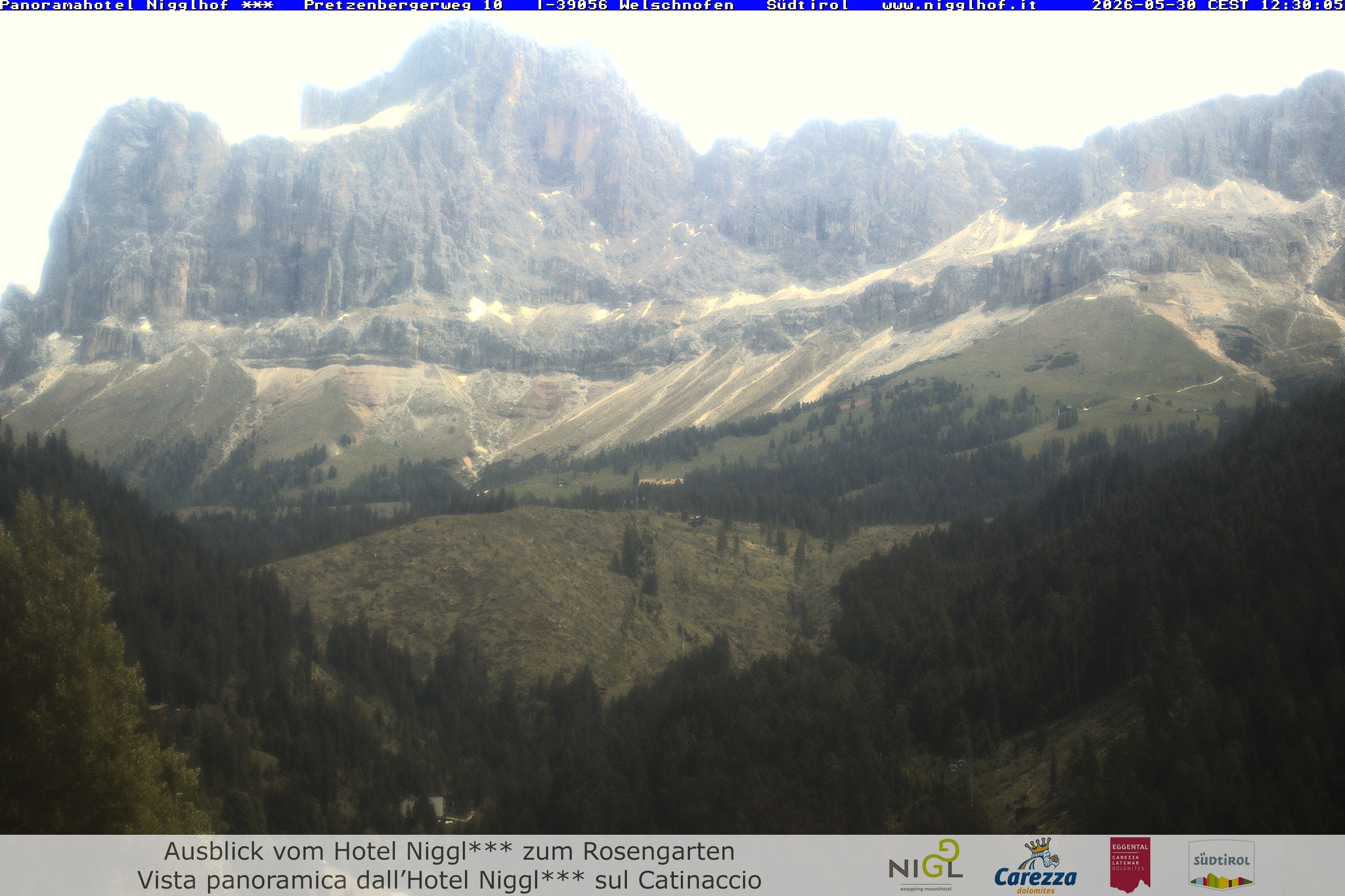 Archived image Webcam Welschnofen: Hotel Nigglhof