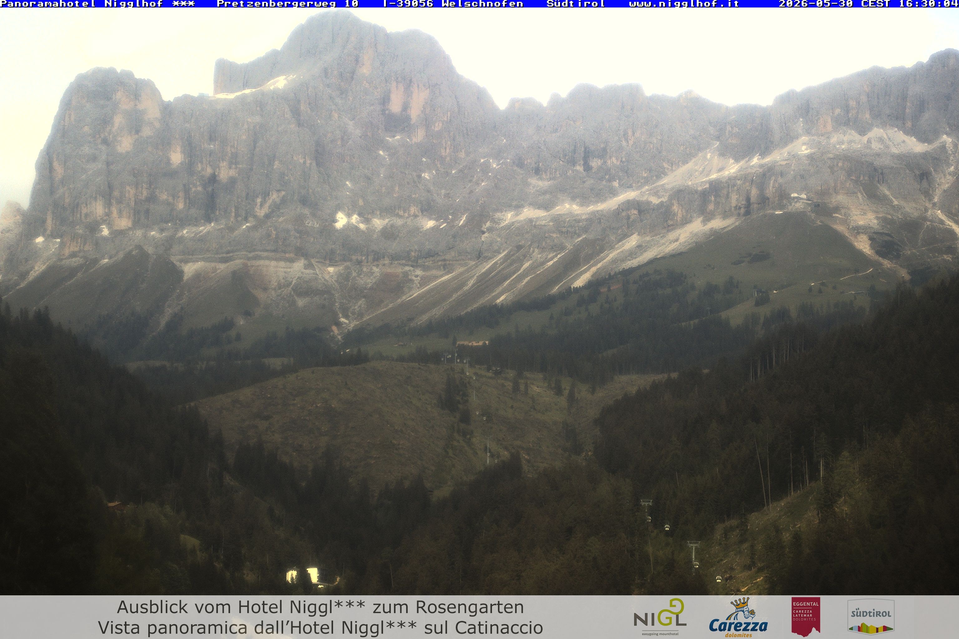 Archived image Webcam Welschnofen: Hotel Nigglhof