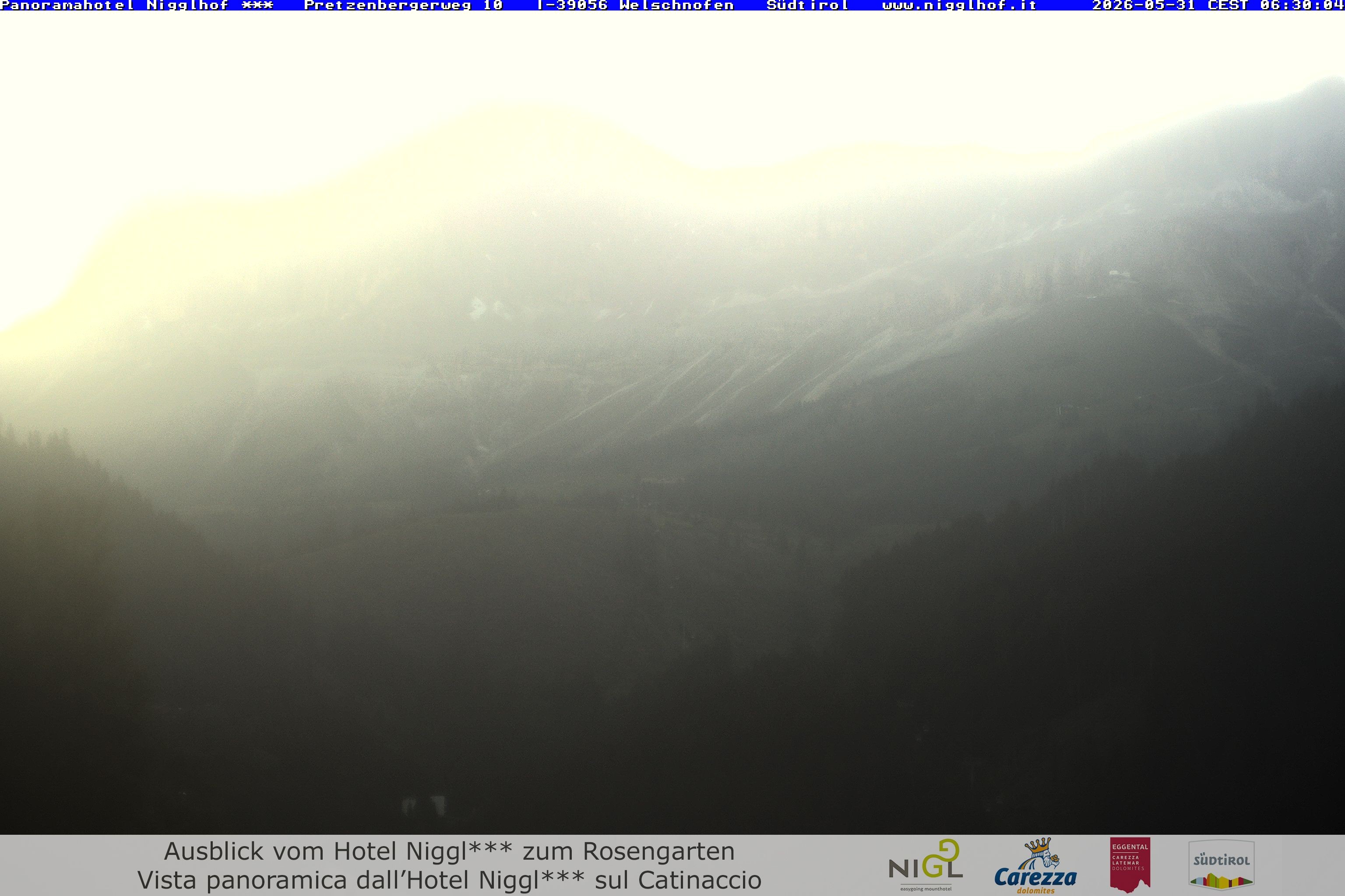 Archived image Webcam Welschnofen: Hotel Nigglhof