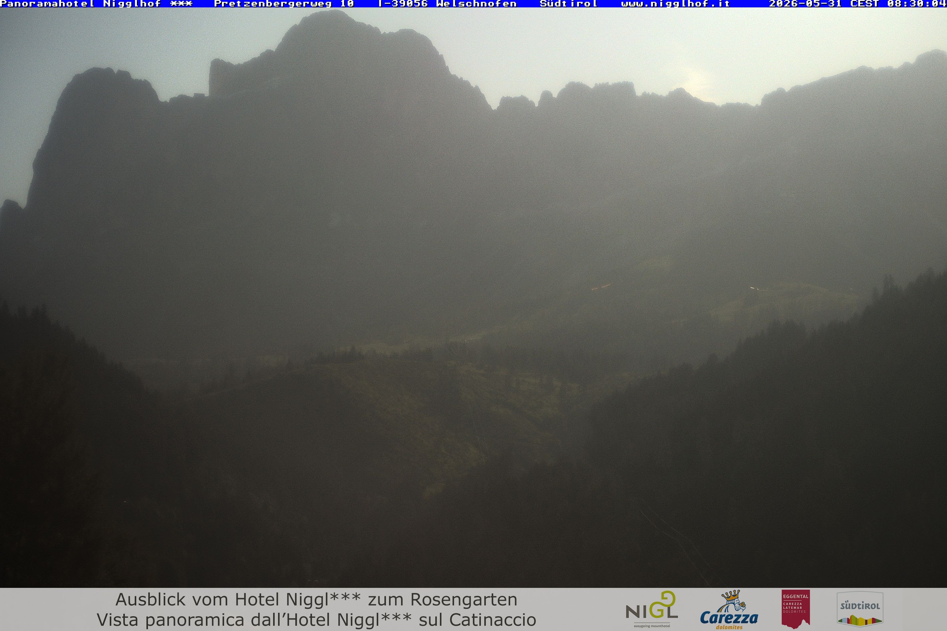 Archived image Webcam Welschnofen: Hotel Nigglhof
