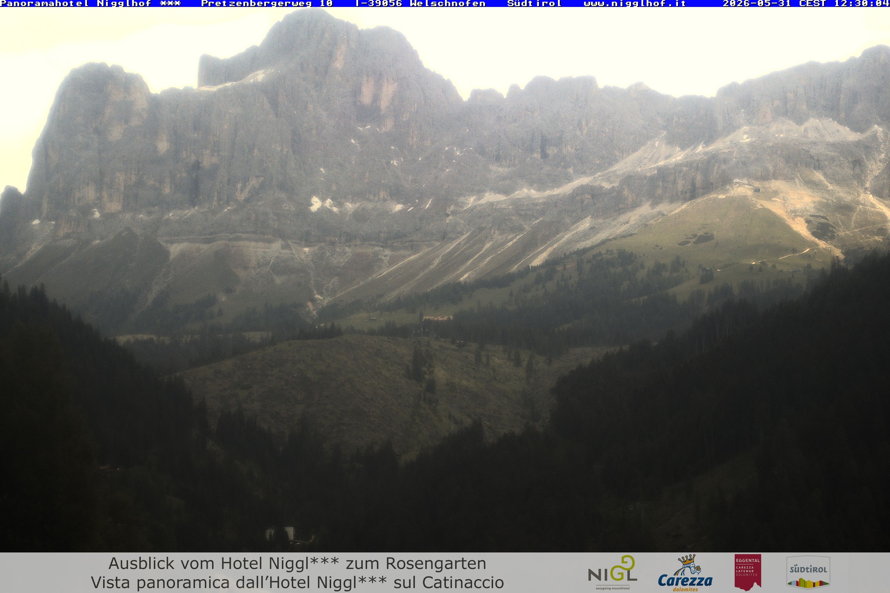 Archived image Webcam Welschnofen: Hotel Nigglhof