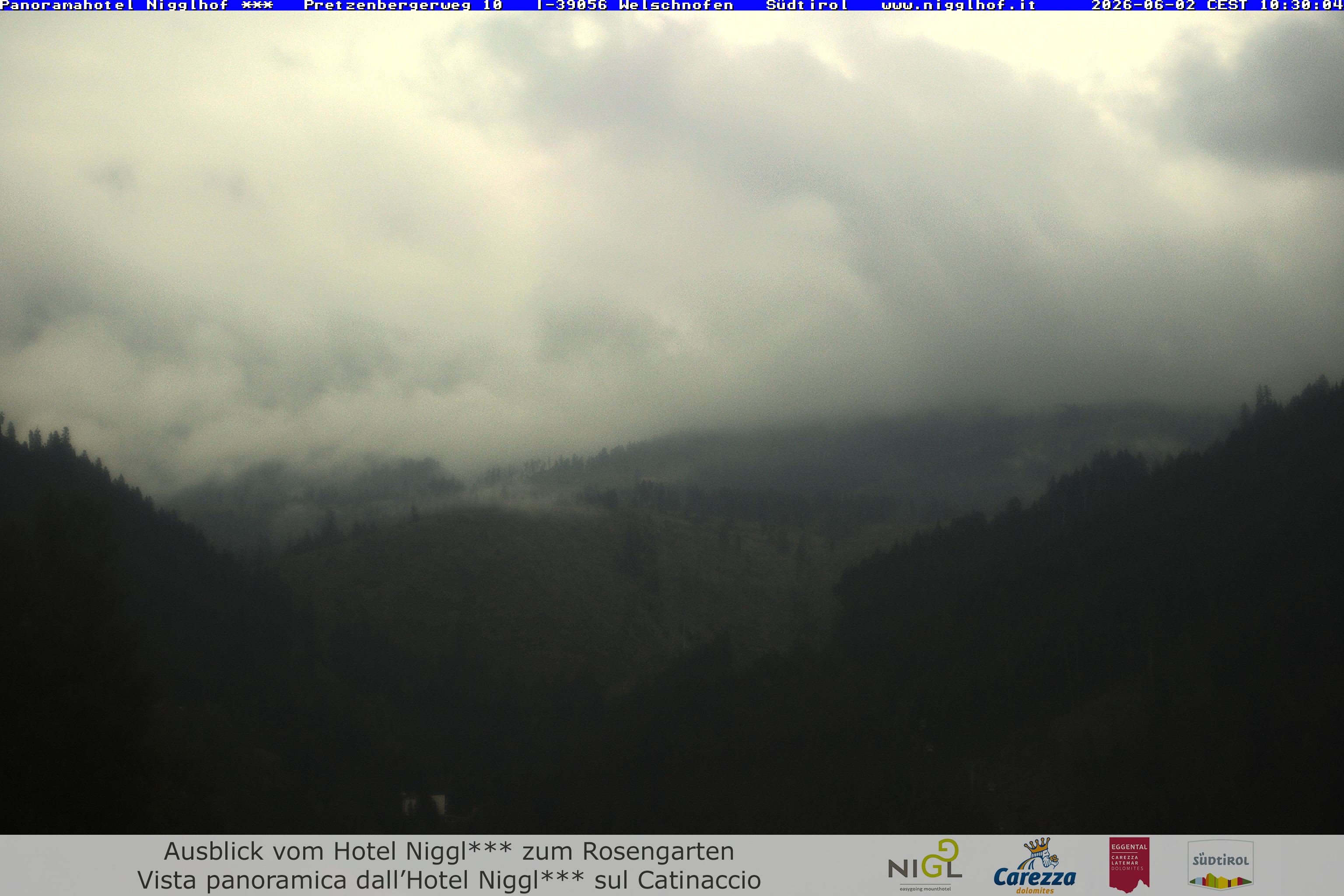 Archived image Webcam Welschnofen: Hotel Nigglhof