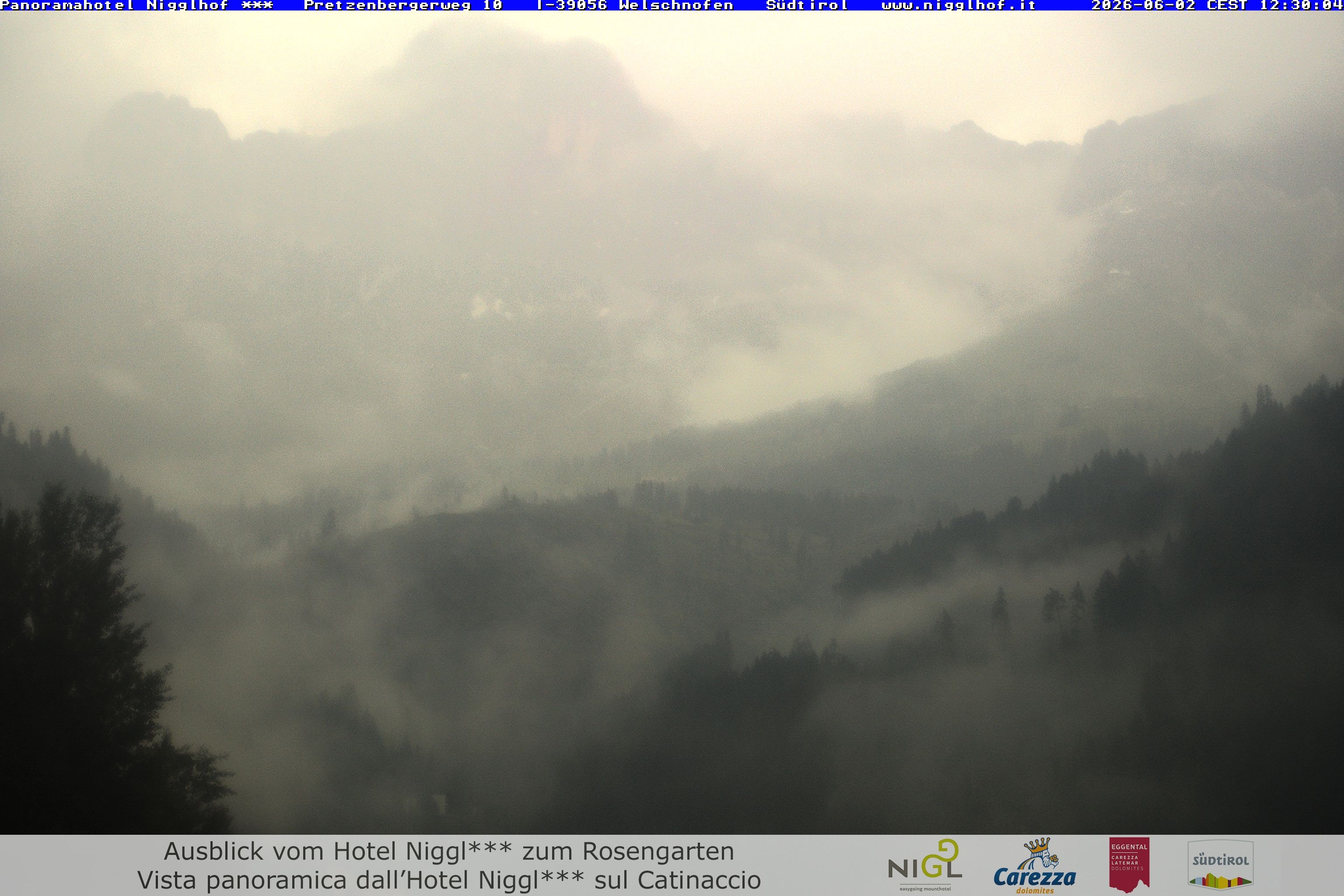 Archived image Webcam Welschnofen: Hotel Nigglhof