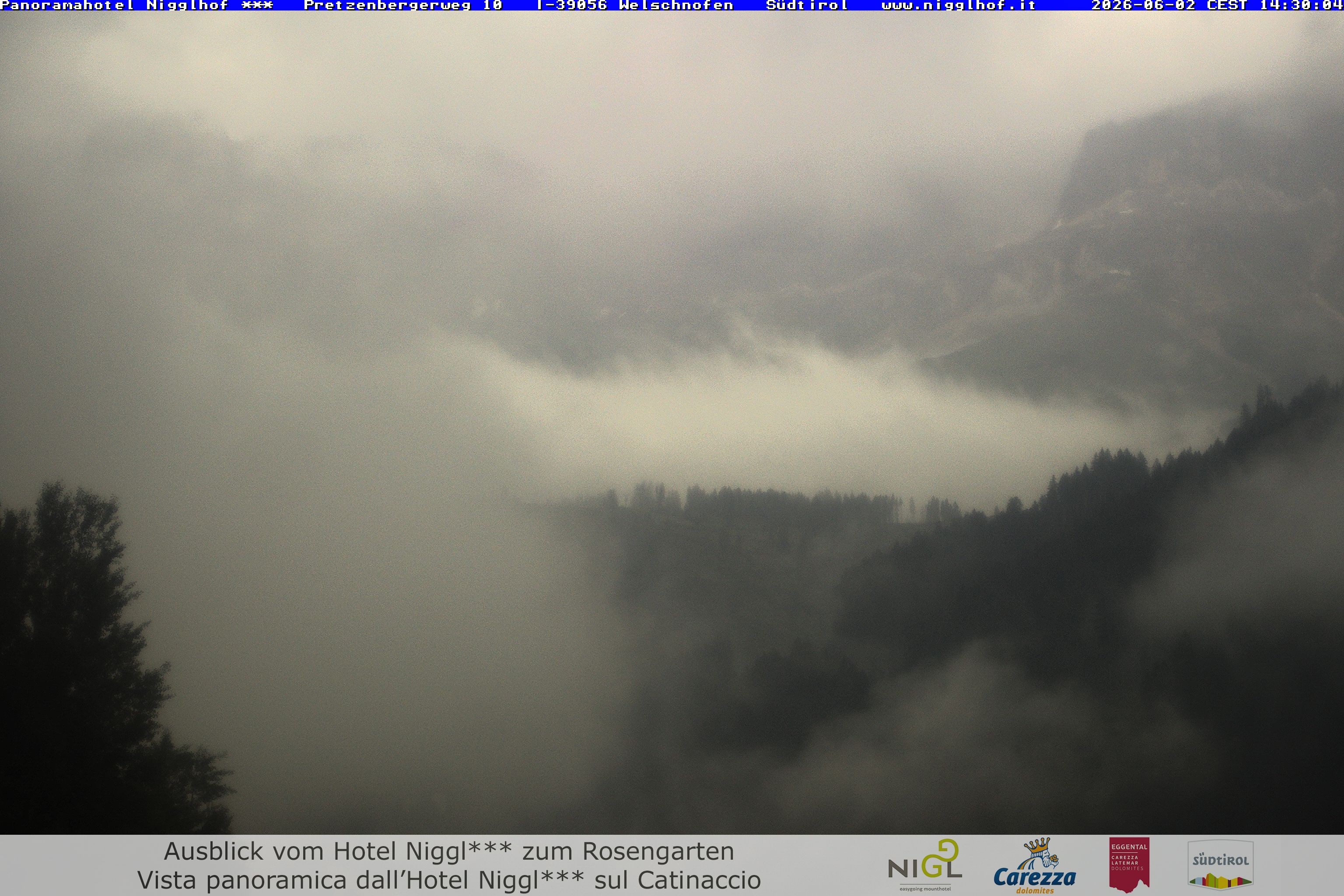 Archived image Webcam Welschnofen: Hotel Nigglhof