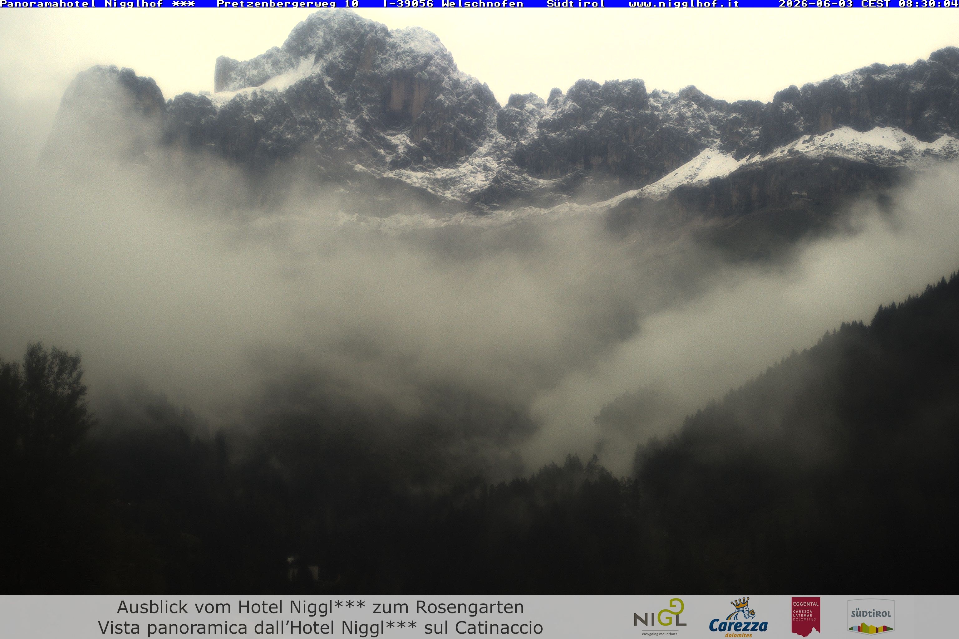 Archived image Webcam Welschnofen: Hotel Nigglhof
