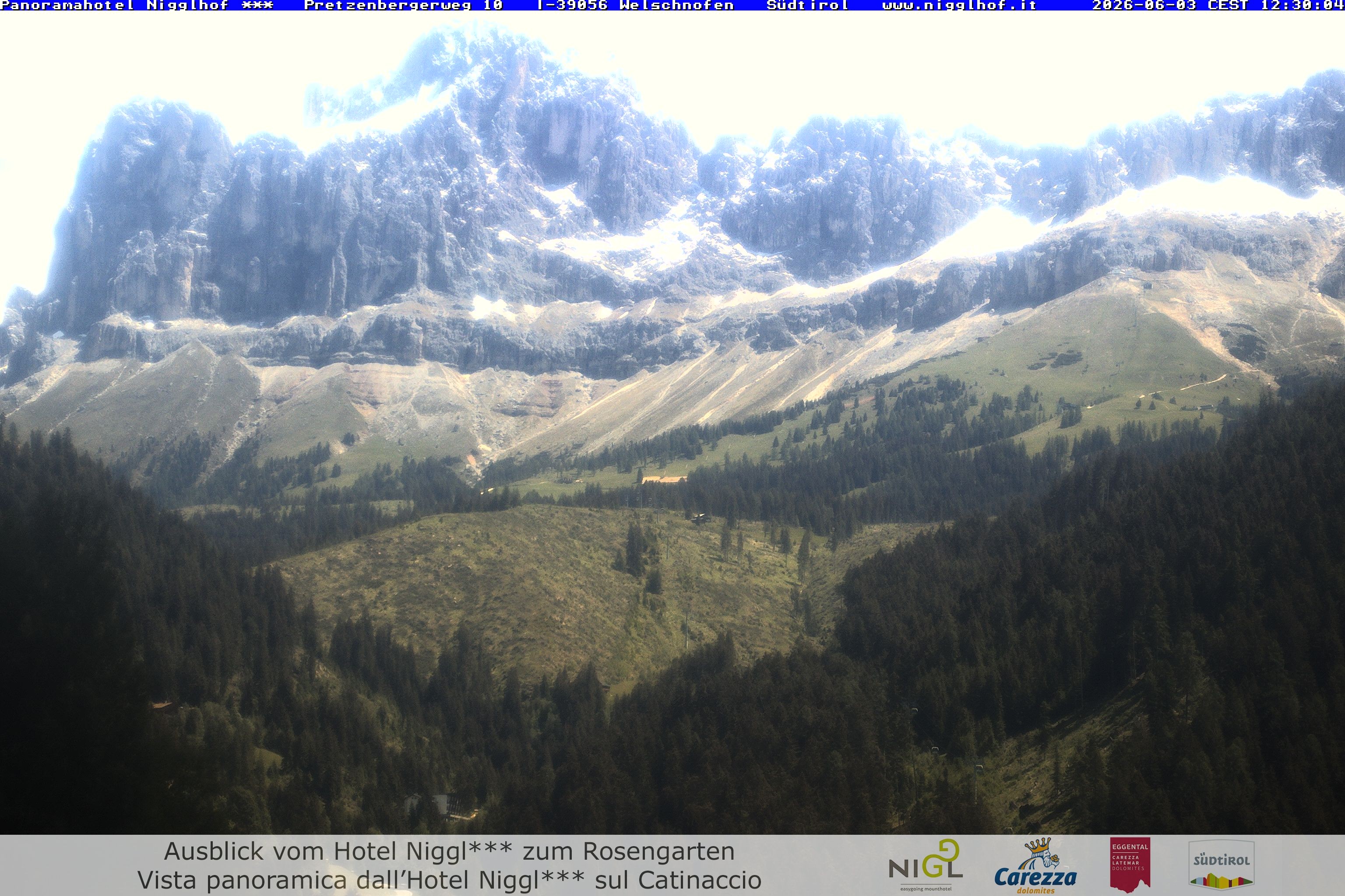 Archiv Foto Webcam Welschnofen: Hotel Nigglhof