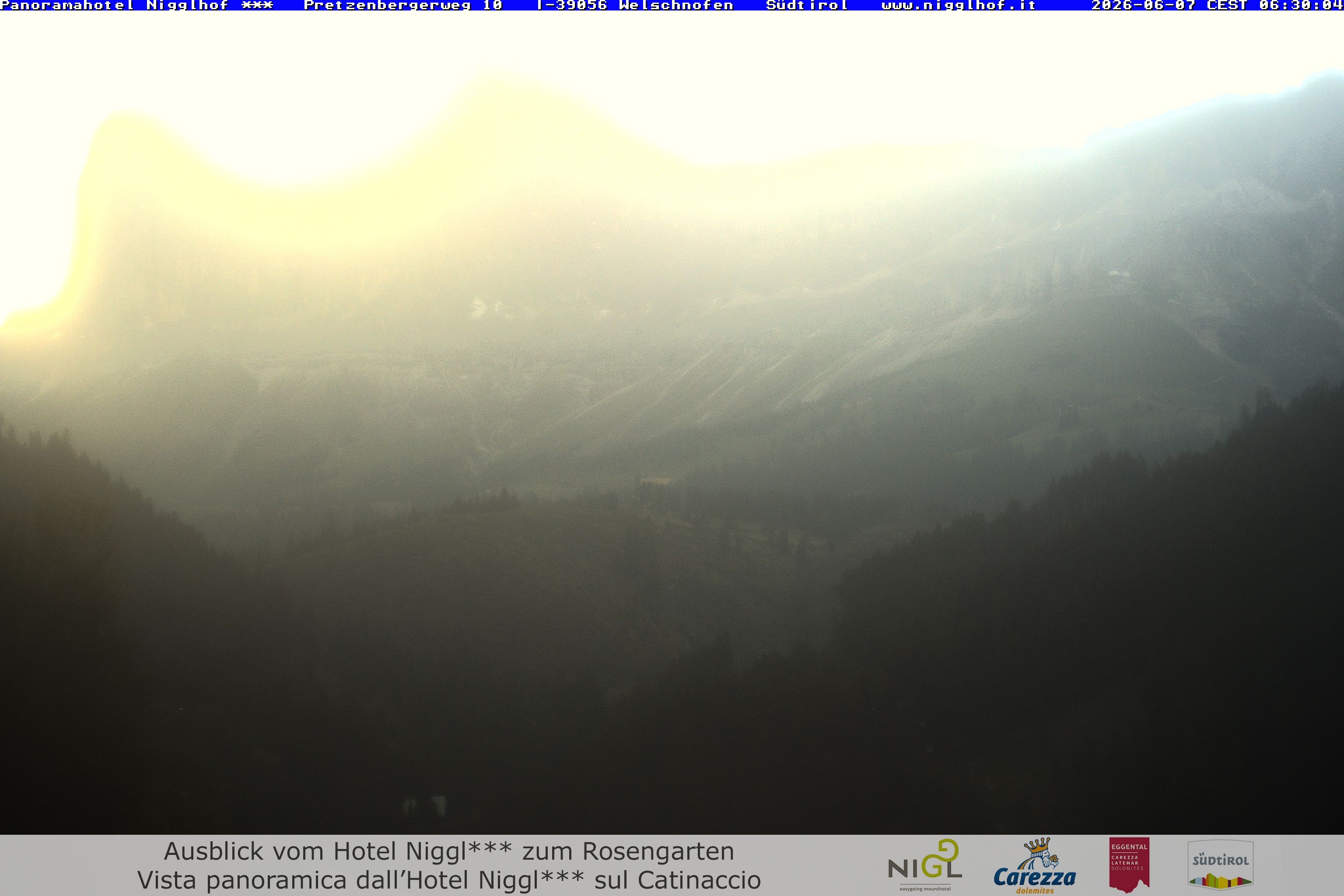 Archiv Foto Webcam Welschnofen: Hotel Nigglhof