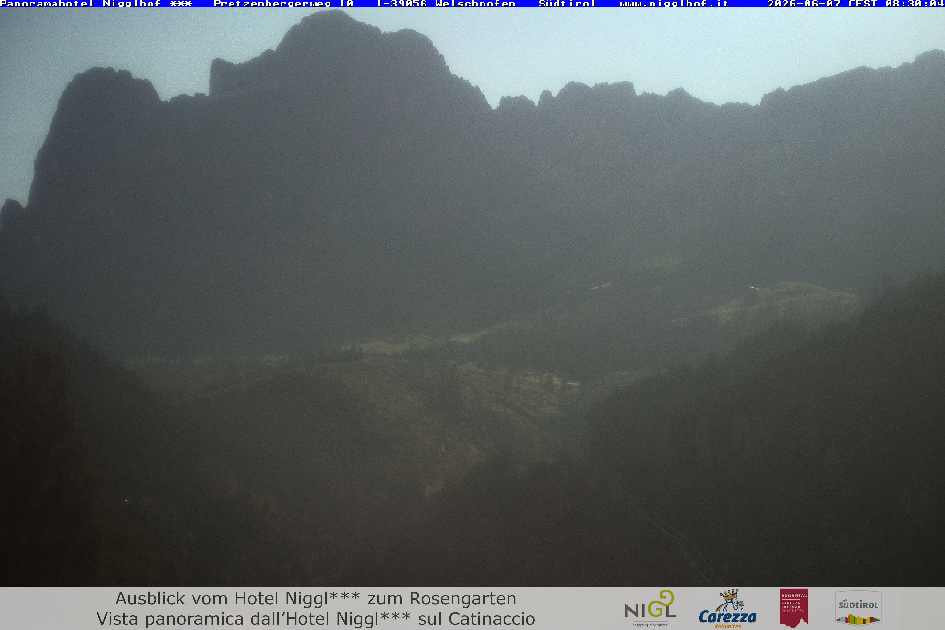 Archiv Foto Webcam Welschnofen: Hotel Nigglhof