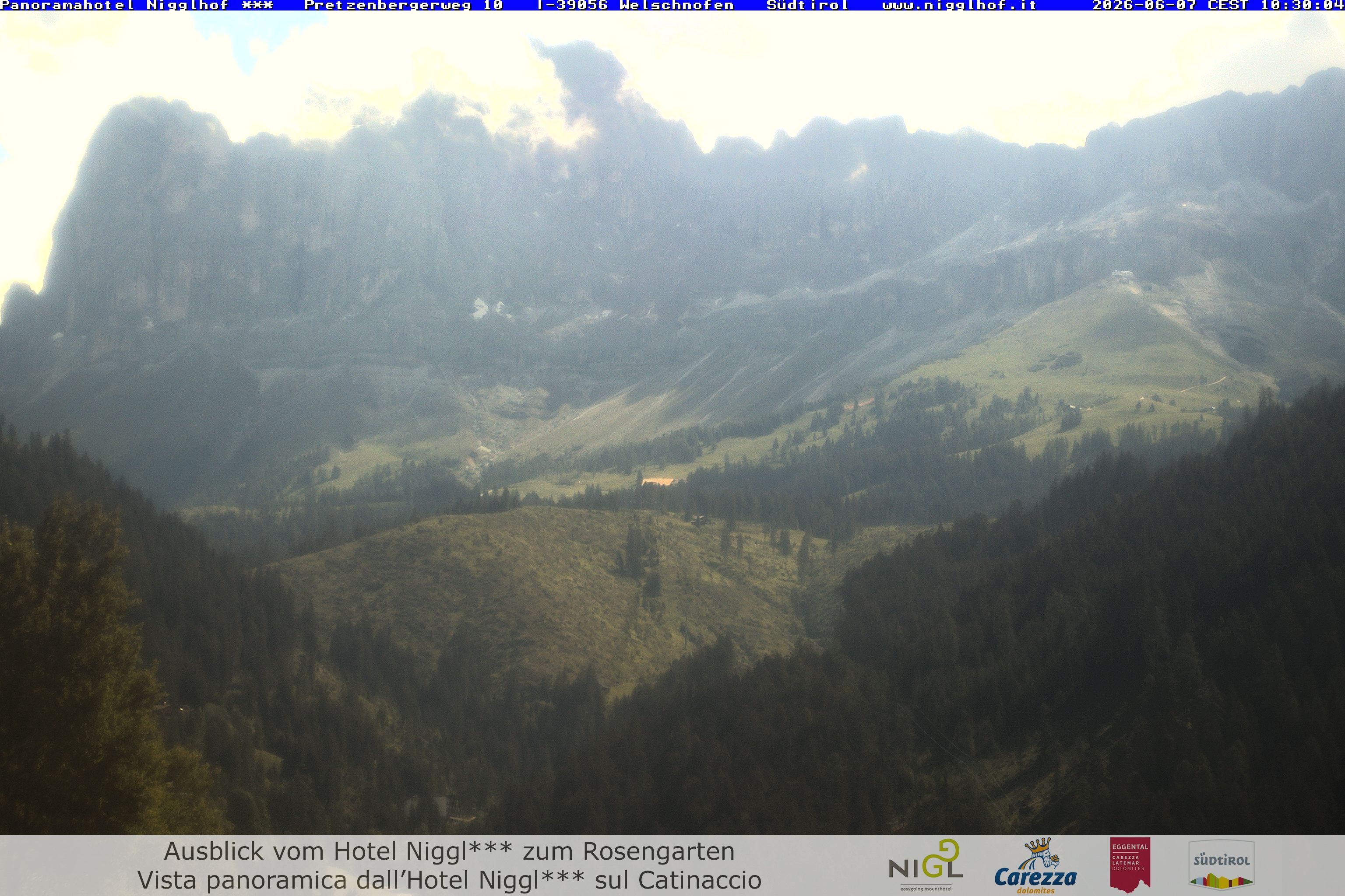 Archiv Foto Webcam Welschnofen: Hotel Nigglhof