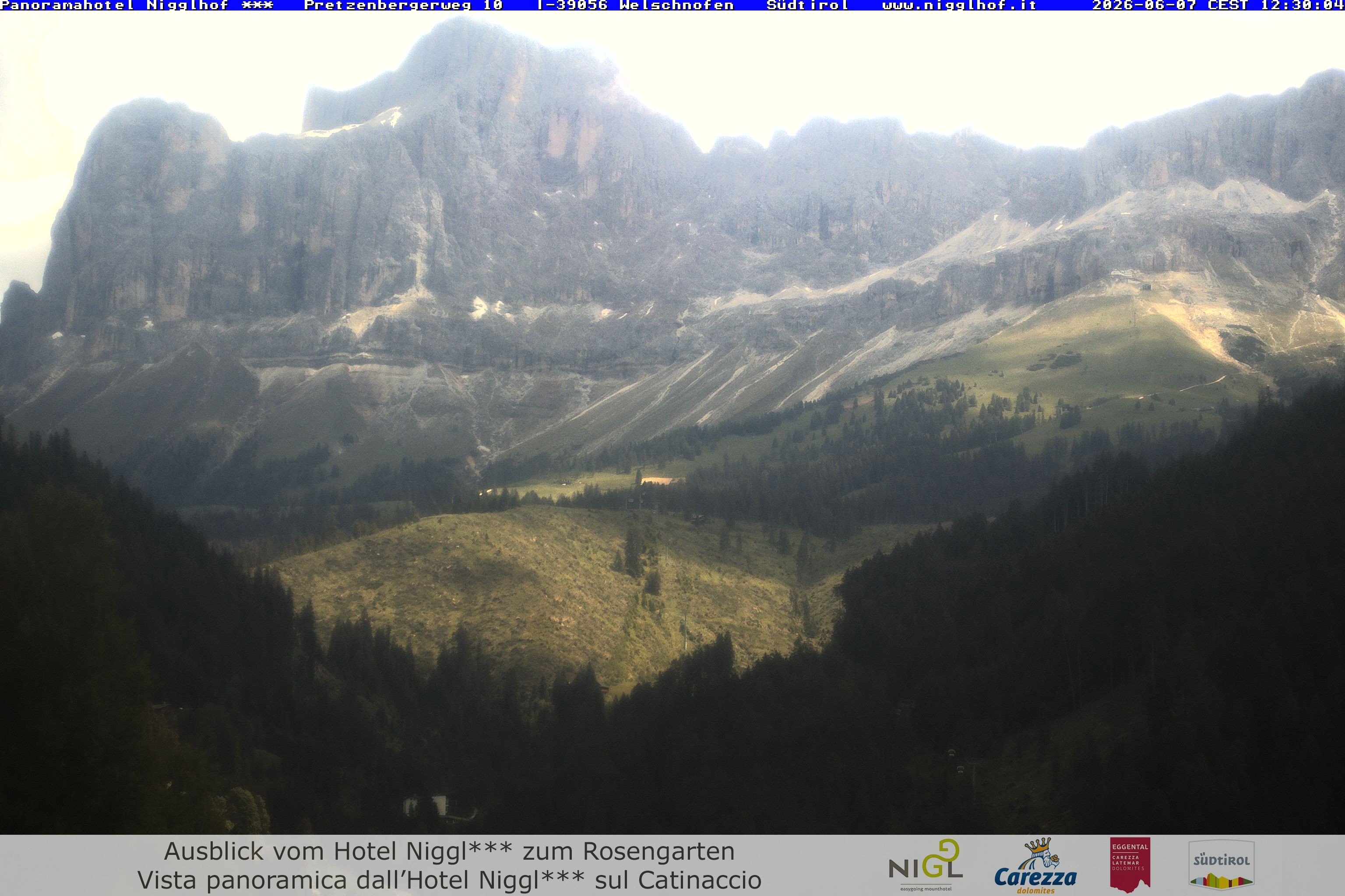 Archiv Foto Webcam Welschnofen: Hotel Nigglhof