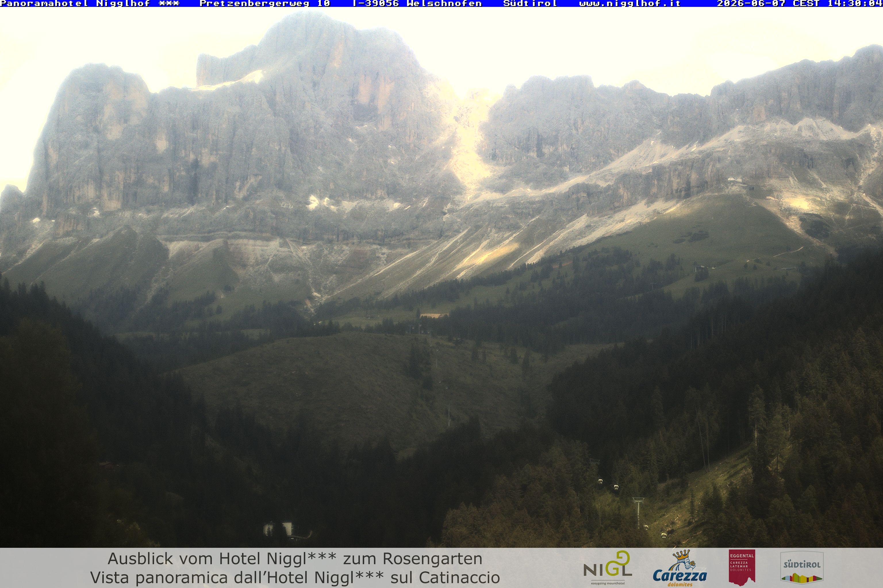 Archiv Foto Webcam Welschnofen: Hotel Nigglhof