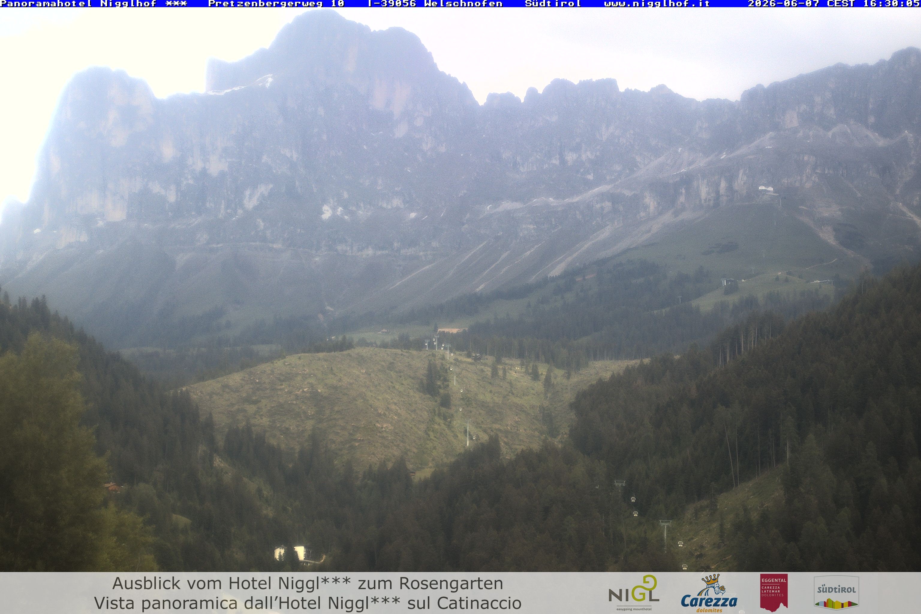 Archiv Foto Webcam Welschnofen: Hotel Nigglhof