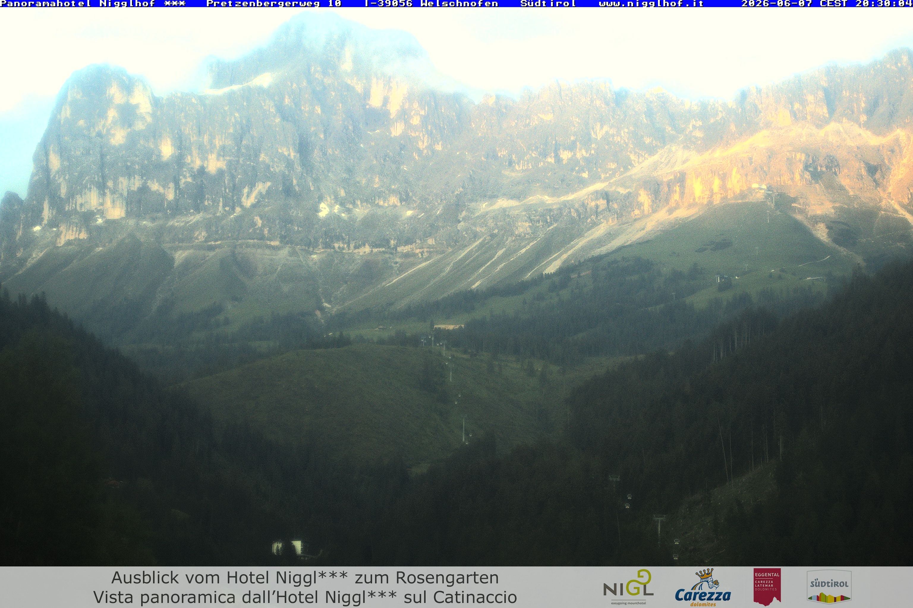 Archiv Foto Webcam Welschnofen: Hotel Nigglhof