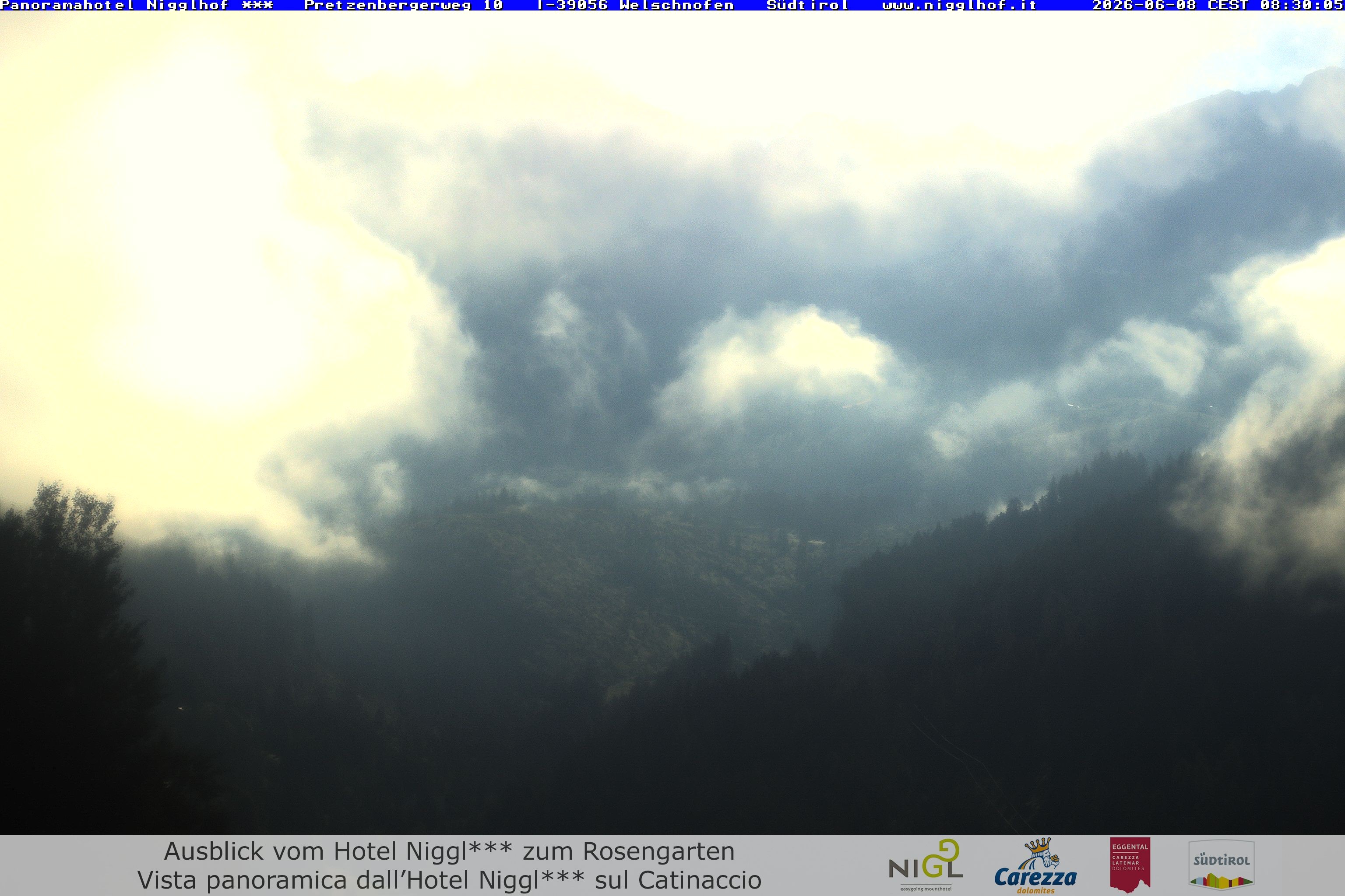 Archived image Webcam Welschnofen: Hotel Nigglhof
