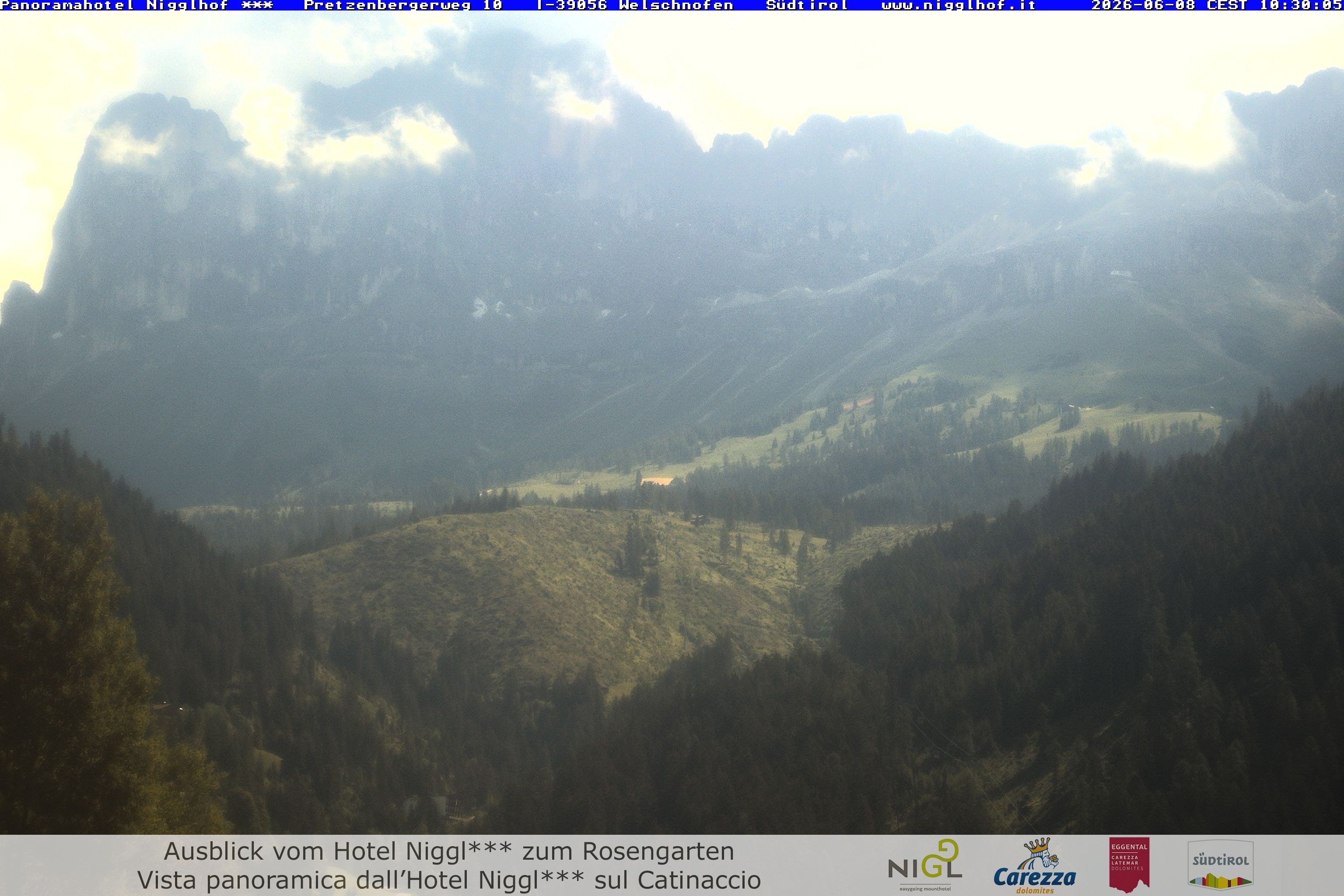 Archiv Foto Webcam Welschnofen: Hotel Nigglhof