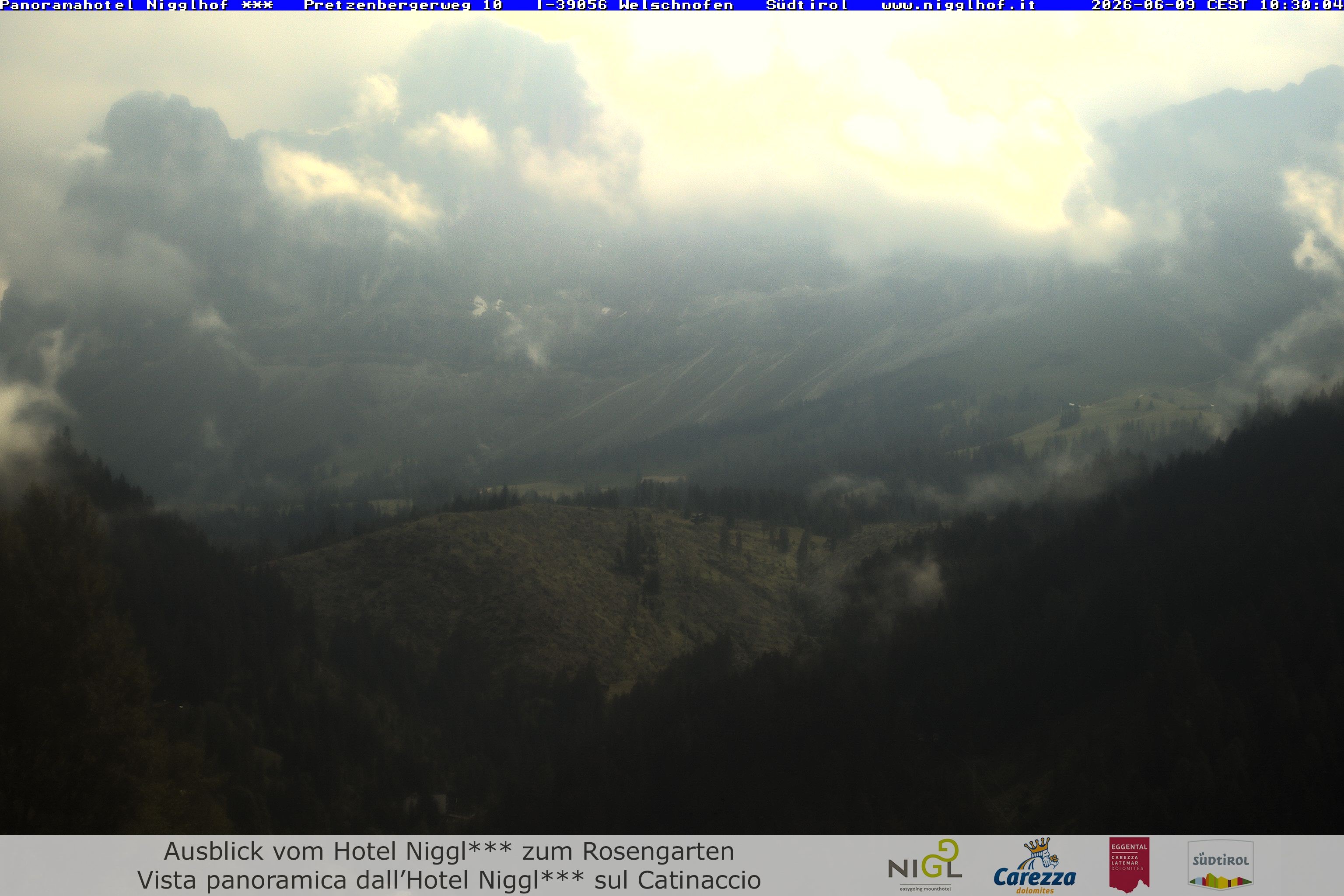 Archiv Foto Webcam Welschnofen: Hotel Nigglhof