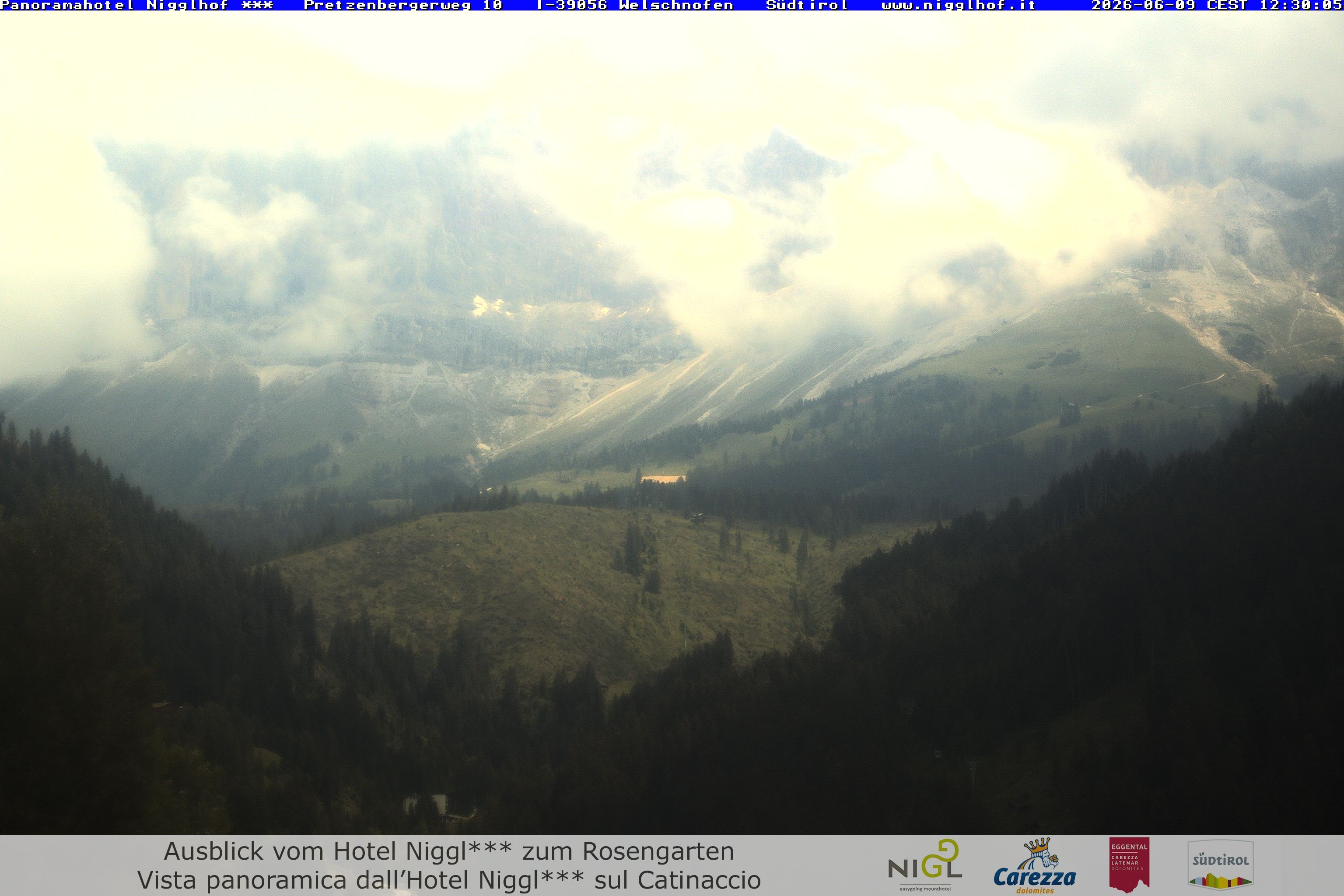Archiv Foto Webcam Welschnofen: Hotel Nigglhof