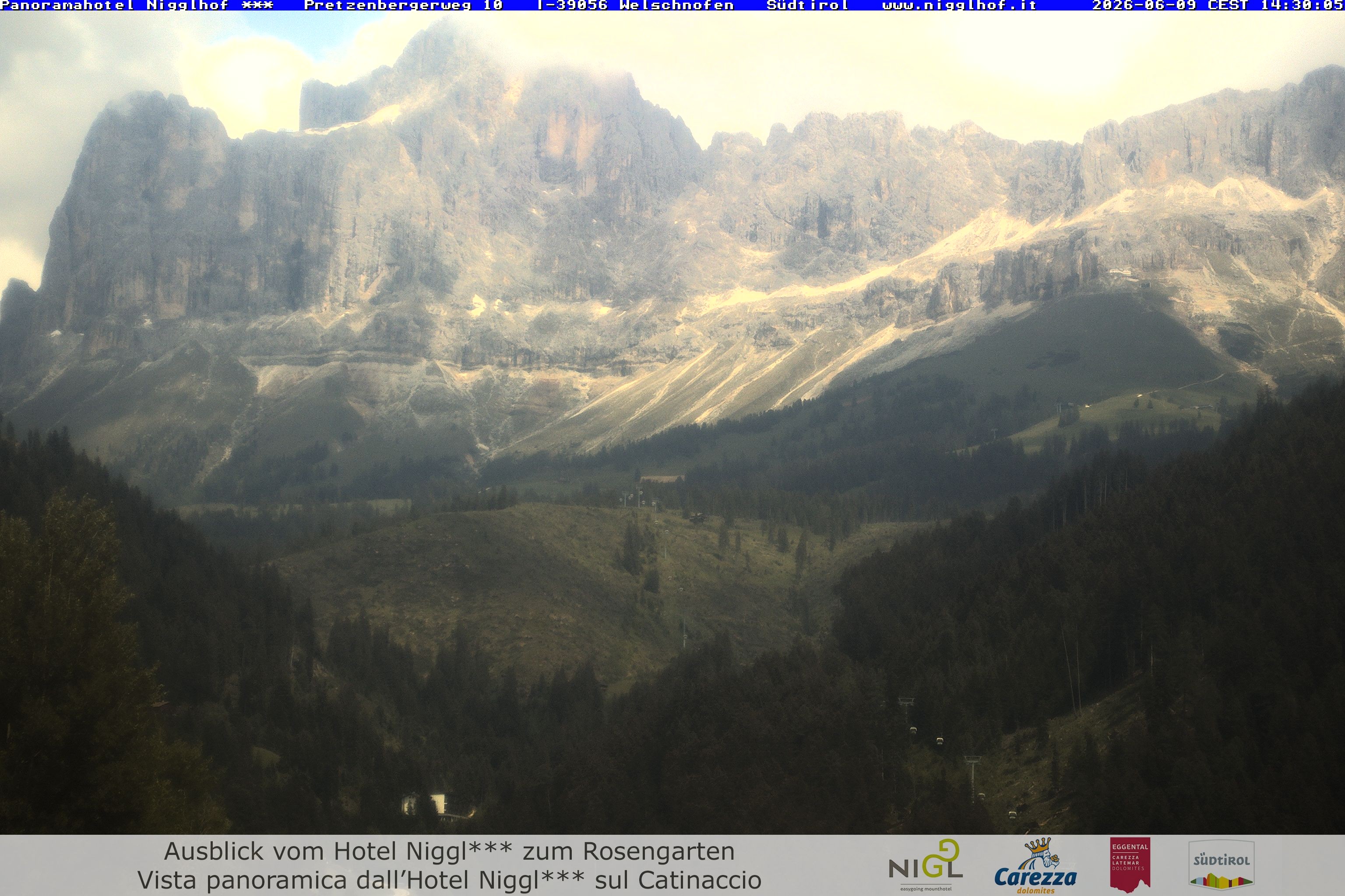 Archiv Foto Webcam Welschnofen: Hotel Nigglhof