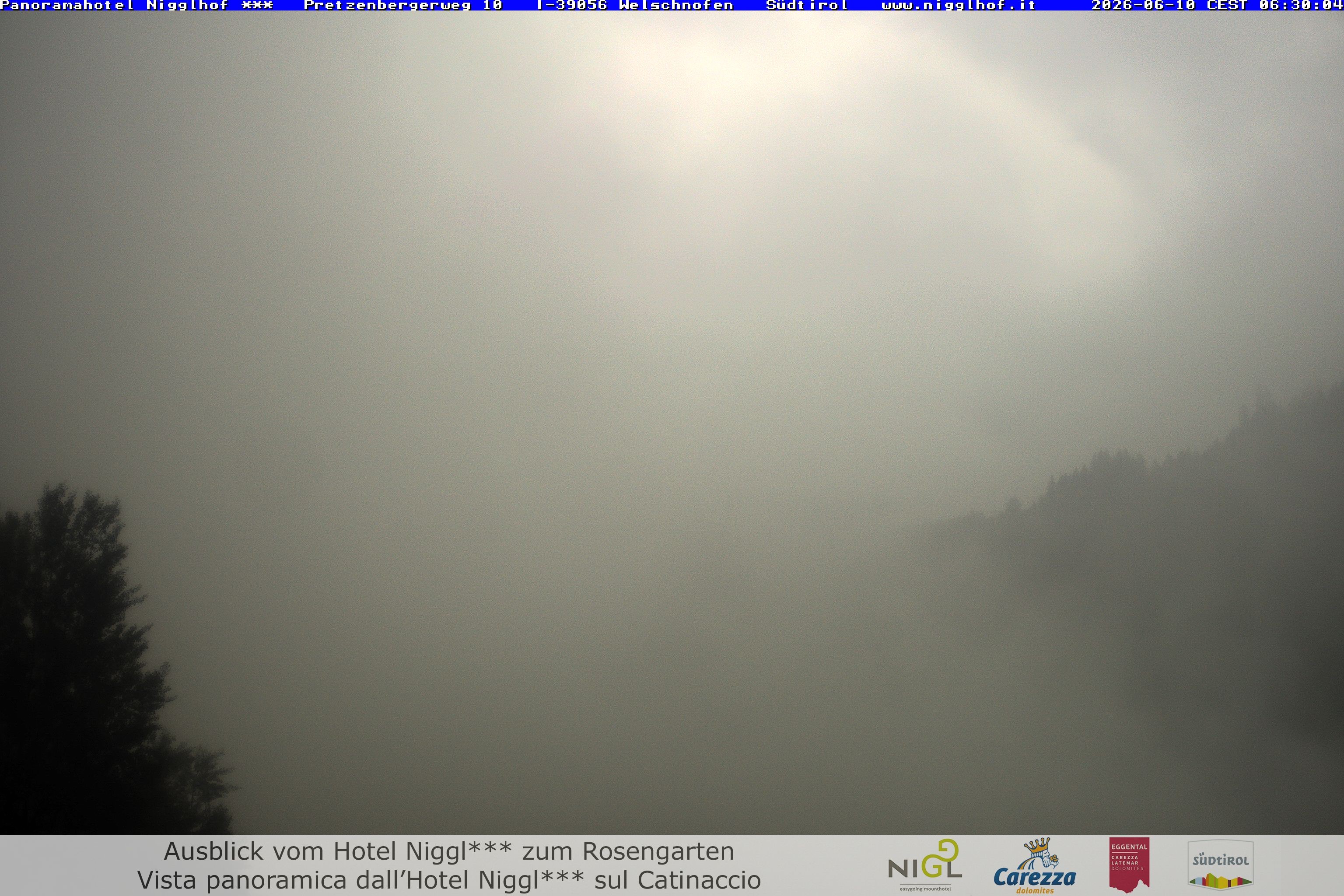 Archived image Webcam Welschnofen: Hotel Nigglhof